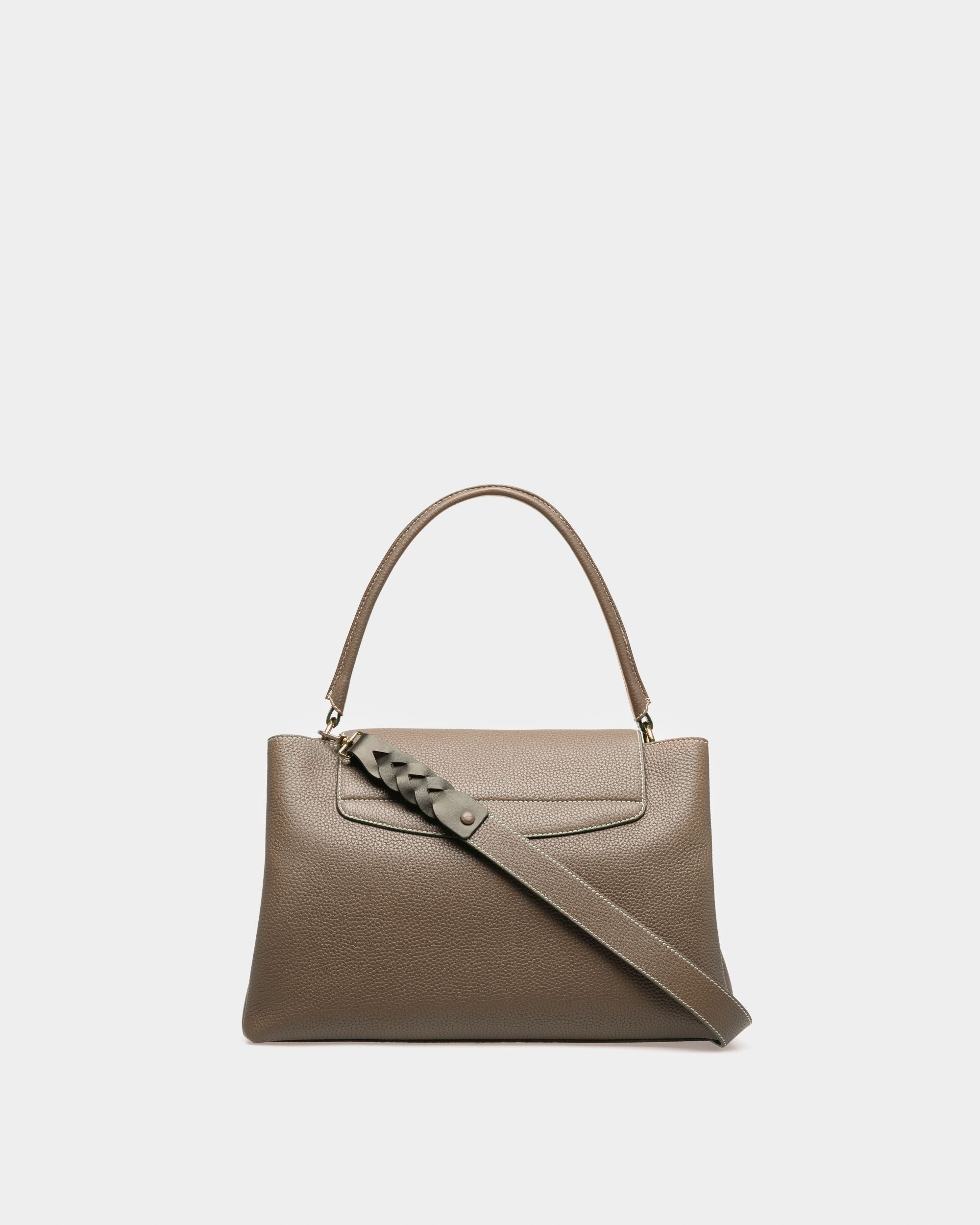 Layka Henkeltasche Aus Hellbraun Leder - Damen - Bally - 02