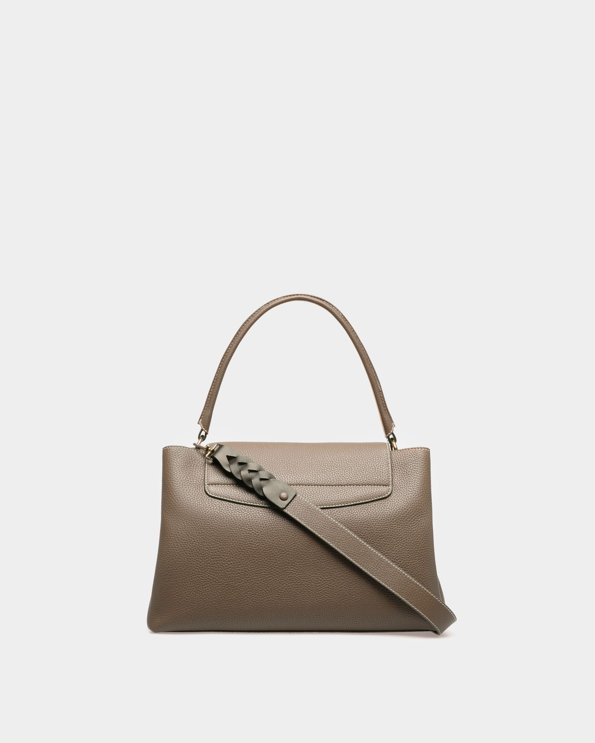 Layka Henkeltasche Aus Hellbraun Leder - Damen - Bally - 03