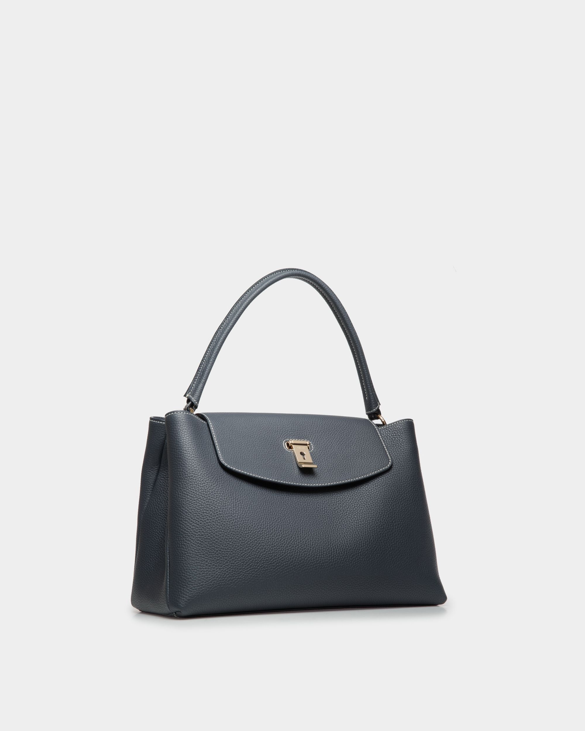 Lock Me Henkeltasche Aus Leder - Damen - Bally - 03