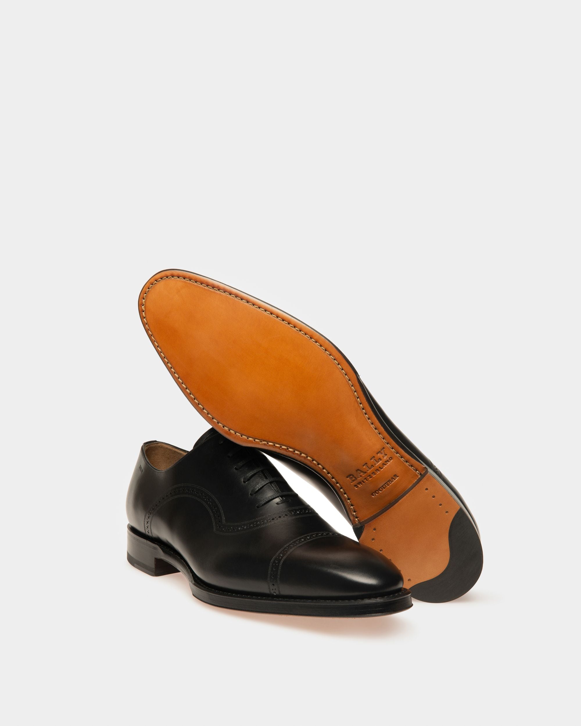 Scanio Oxford-Schnürschuh Aus Leder Für Herren In Schwarz - Herren - Bally - 04