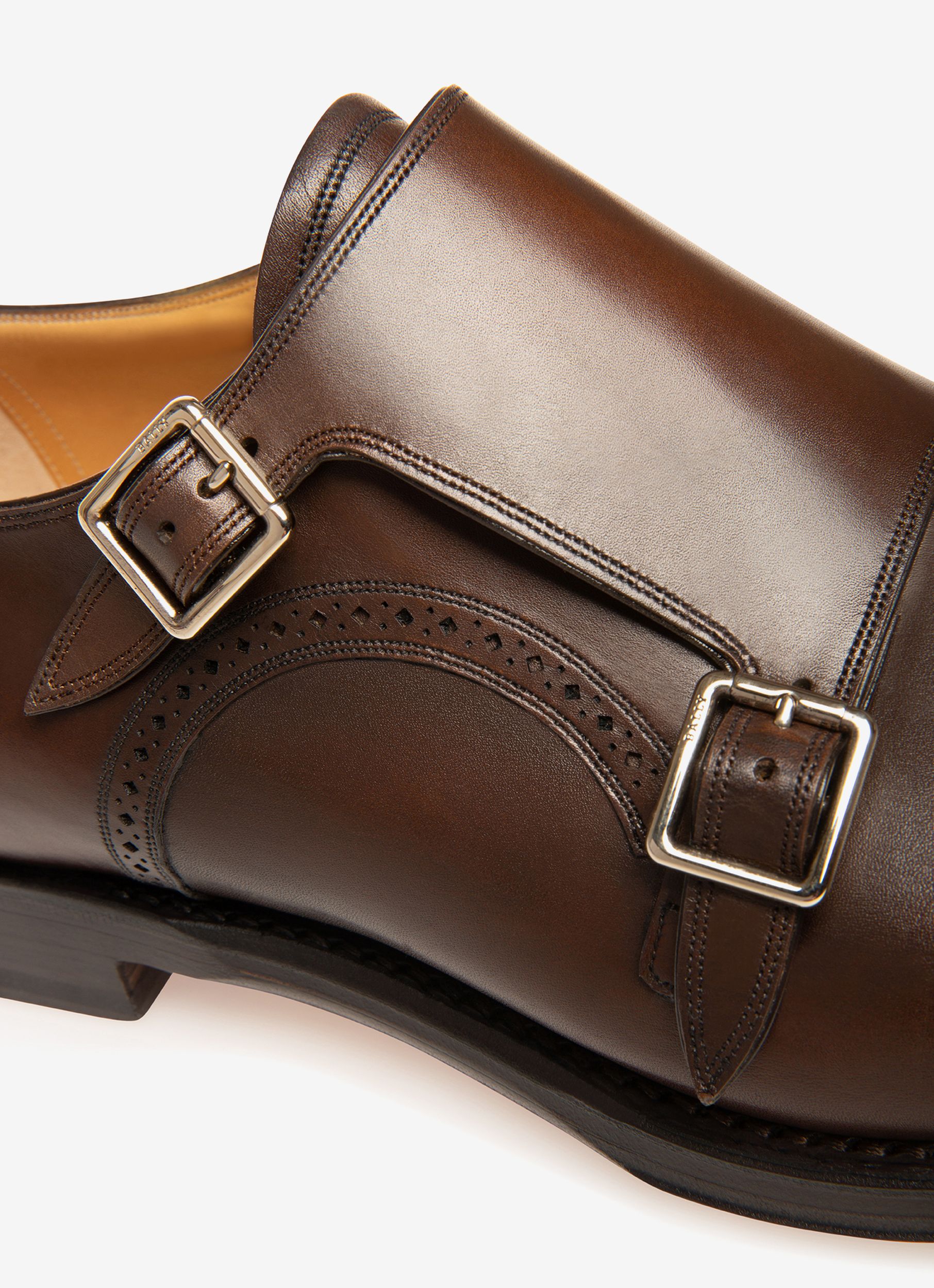 Scardino Monkstraps Aus Braunem Leder - Herren - Bally - 04