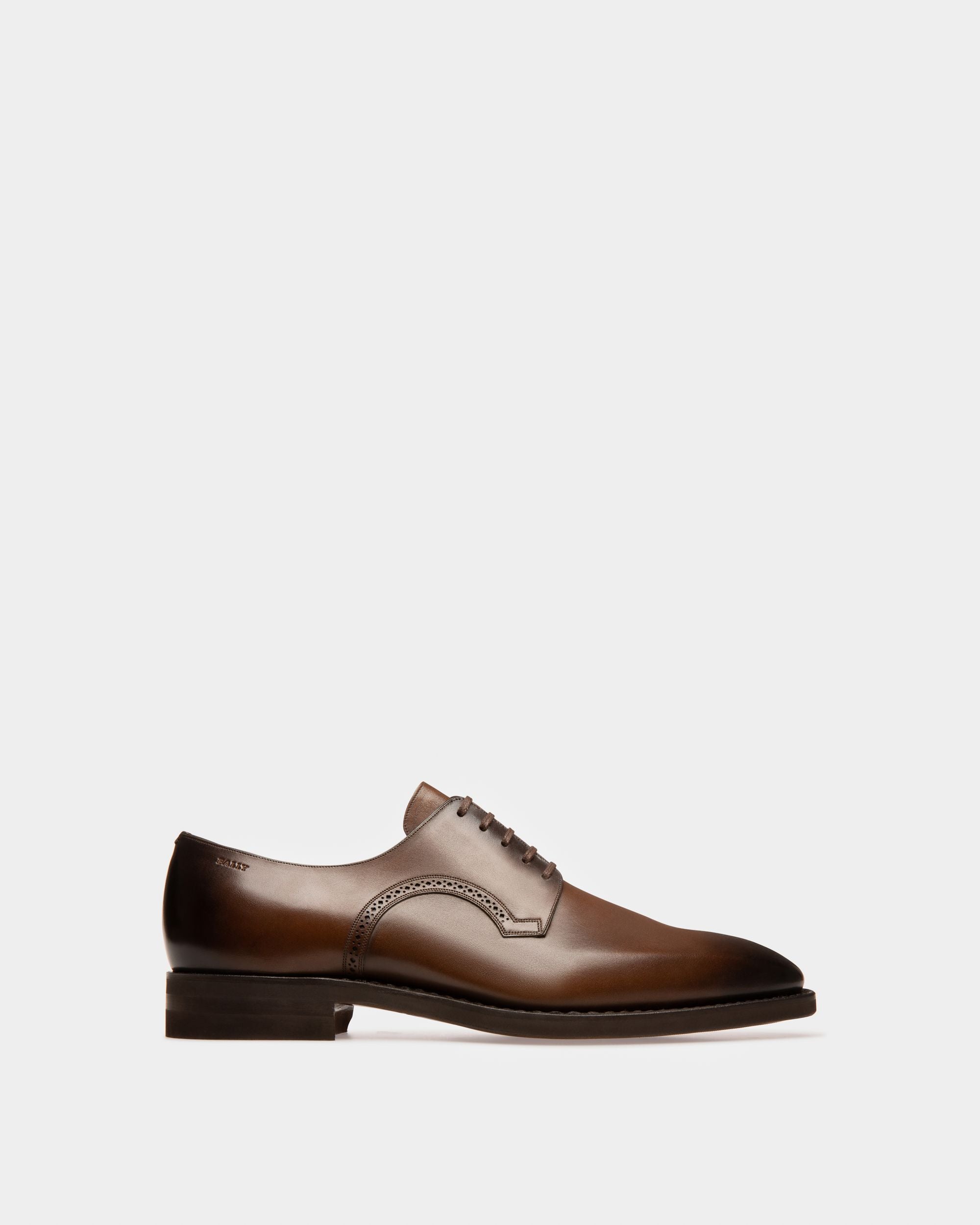 Scrivani Derby-Schnürschuh Aus Leder Für Herren In Mittelbraun - Herren - Bally - 01