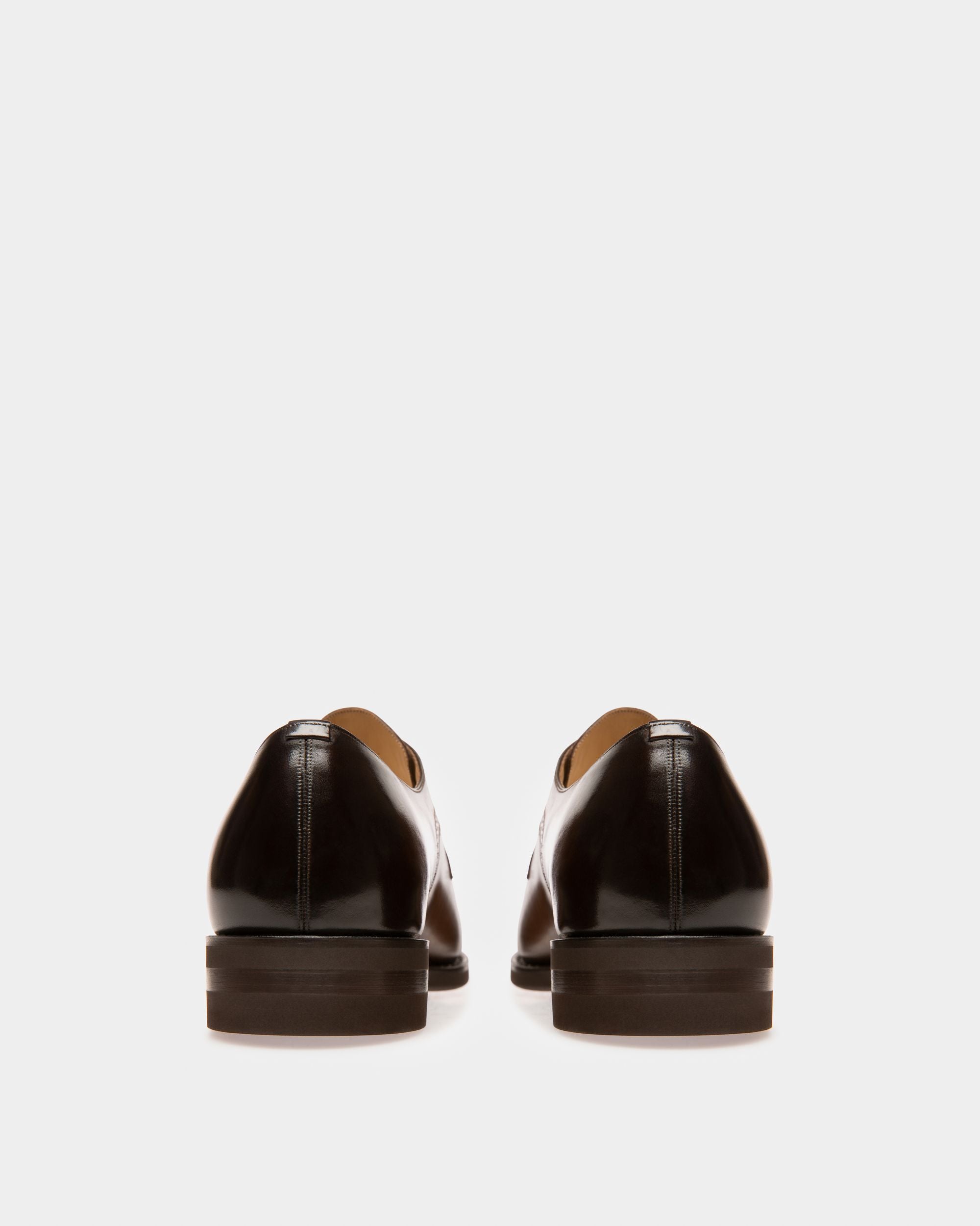 Scrivani Derby-Schnürschuh Aus Leder Für Herren In Mittelbraun - Herren - Bally - 02