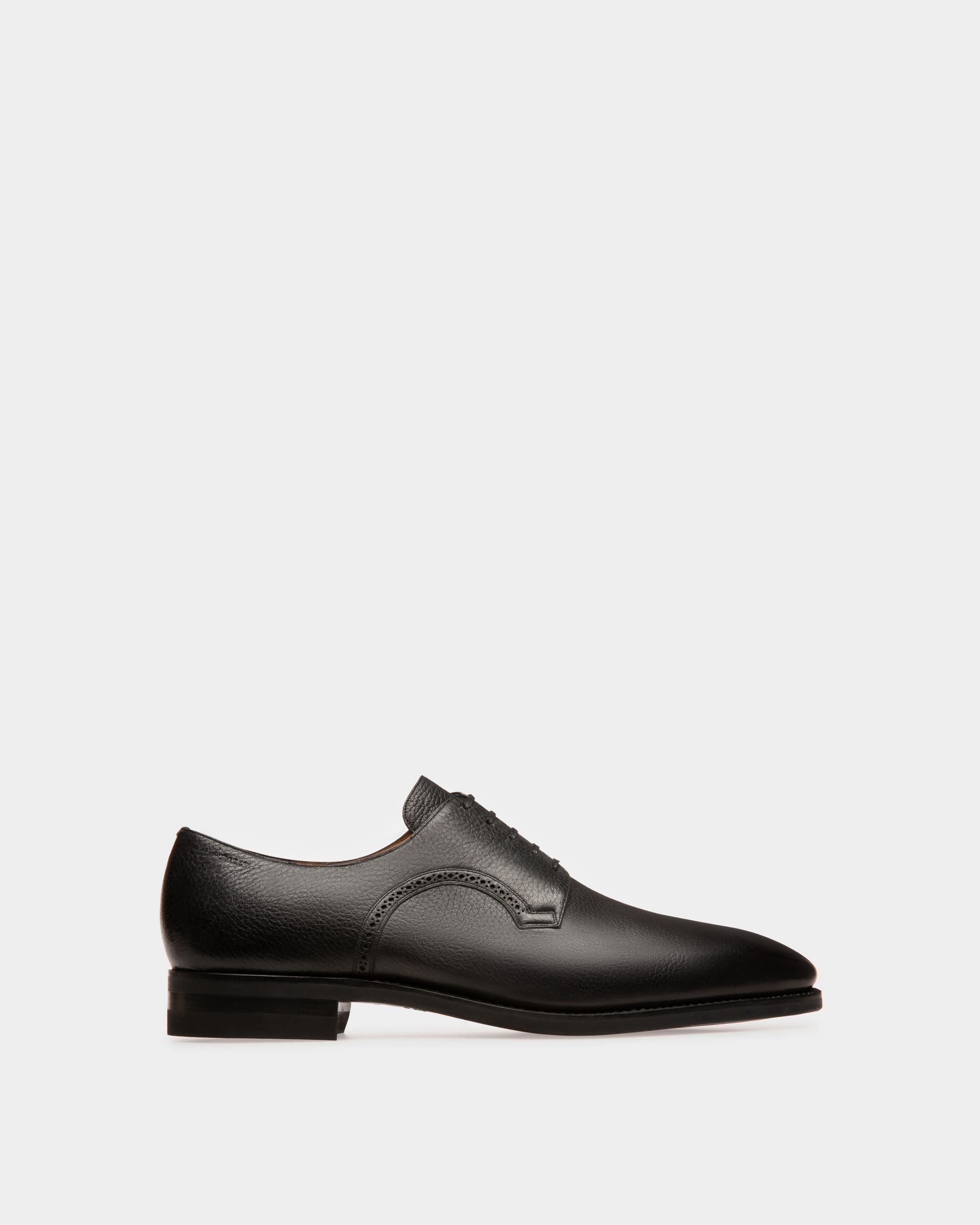 Scrivani Herrenschuh Aus Handbemaltem Leder In Schwarz - Herren - Bally - 01