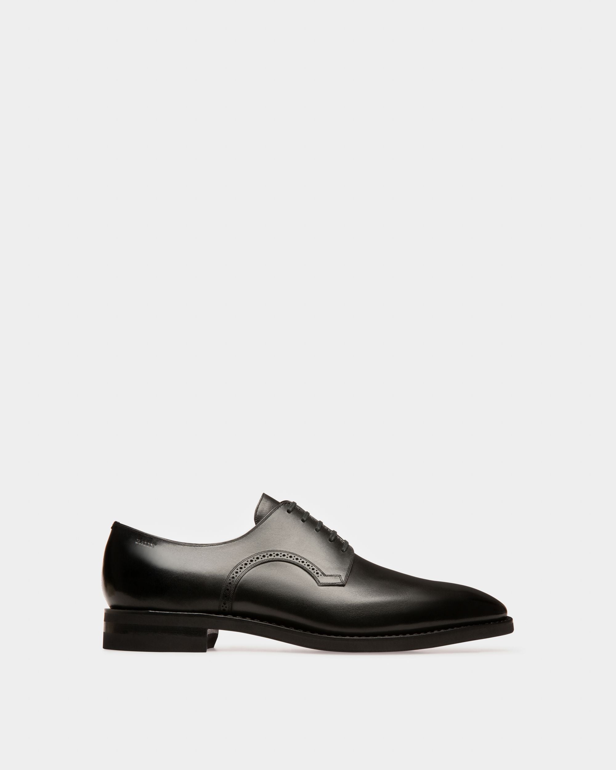 Scrivani Derbyschuhe Aus Schwarzem Leder - Herren - Bally - 01