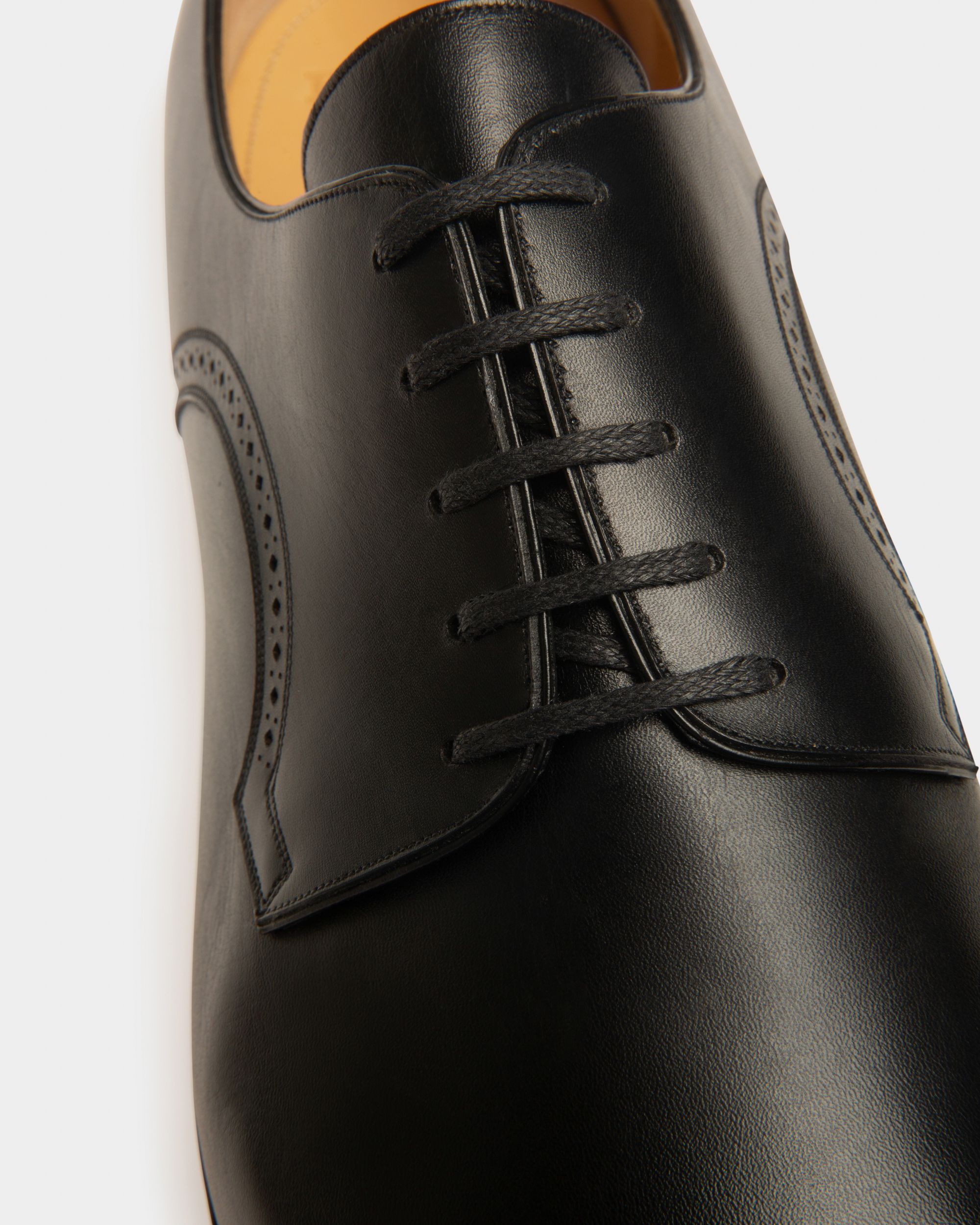 Scrivani Derbyschuhe Aus Schwarzem Leder - Herren - Bally - 04