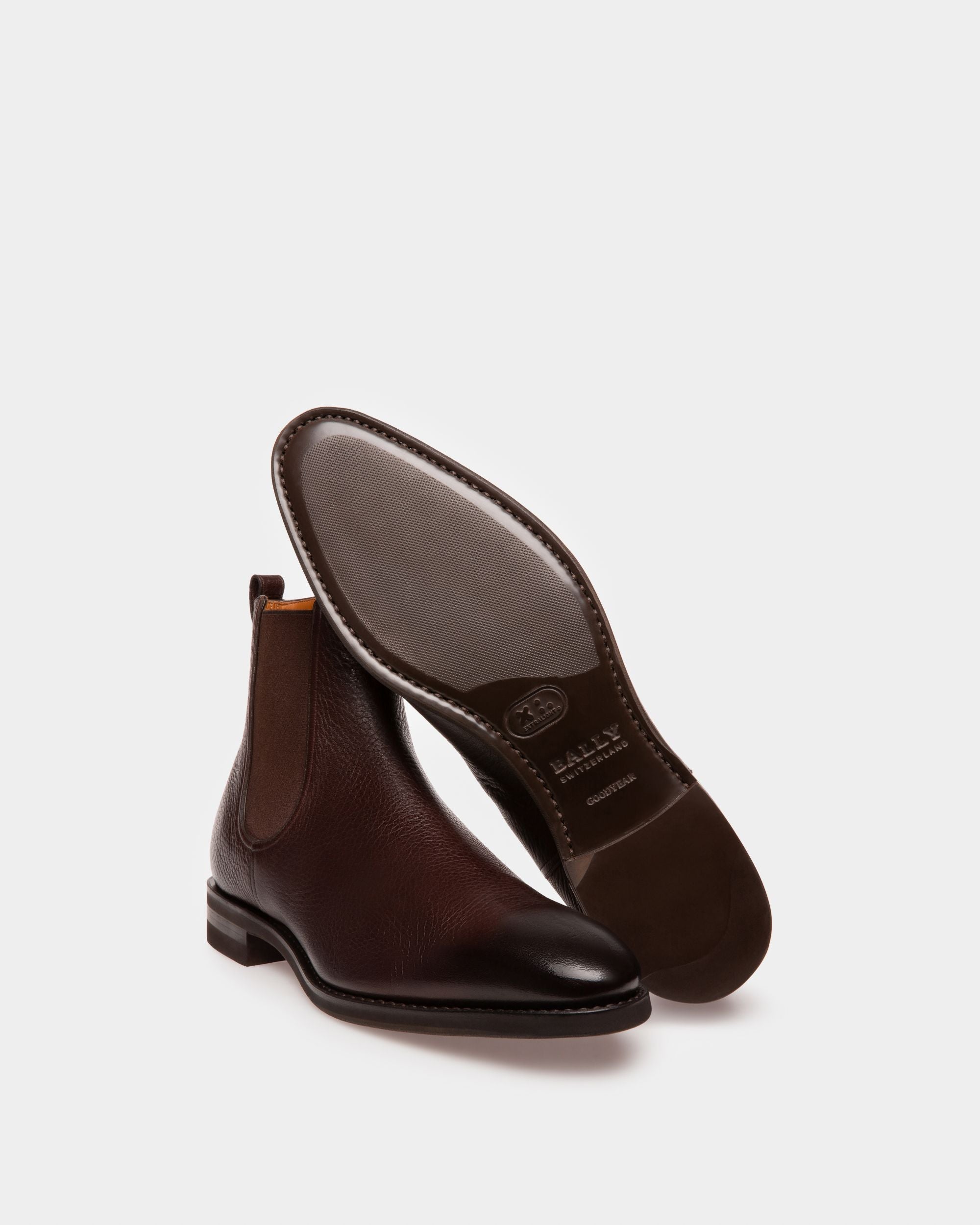Scavone Herrenstiefel Aus Leder In Braun - Herren - Bally - 04