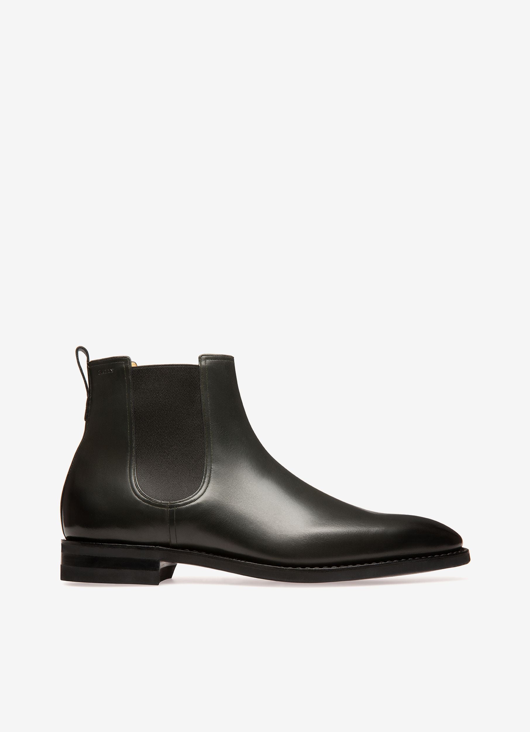 Scavone Lederstiefel In Dunkelgrau - Herren - Bally - 01