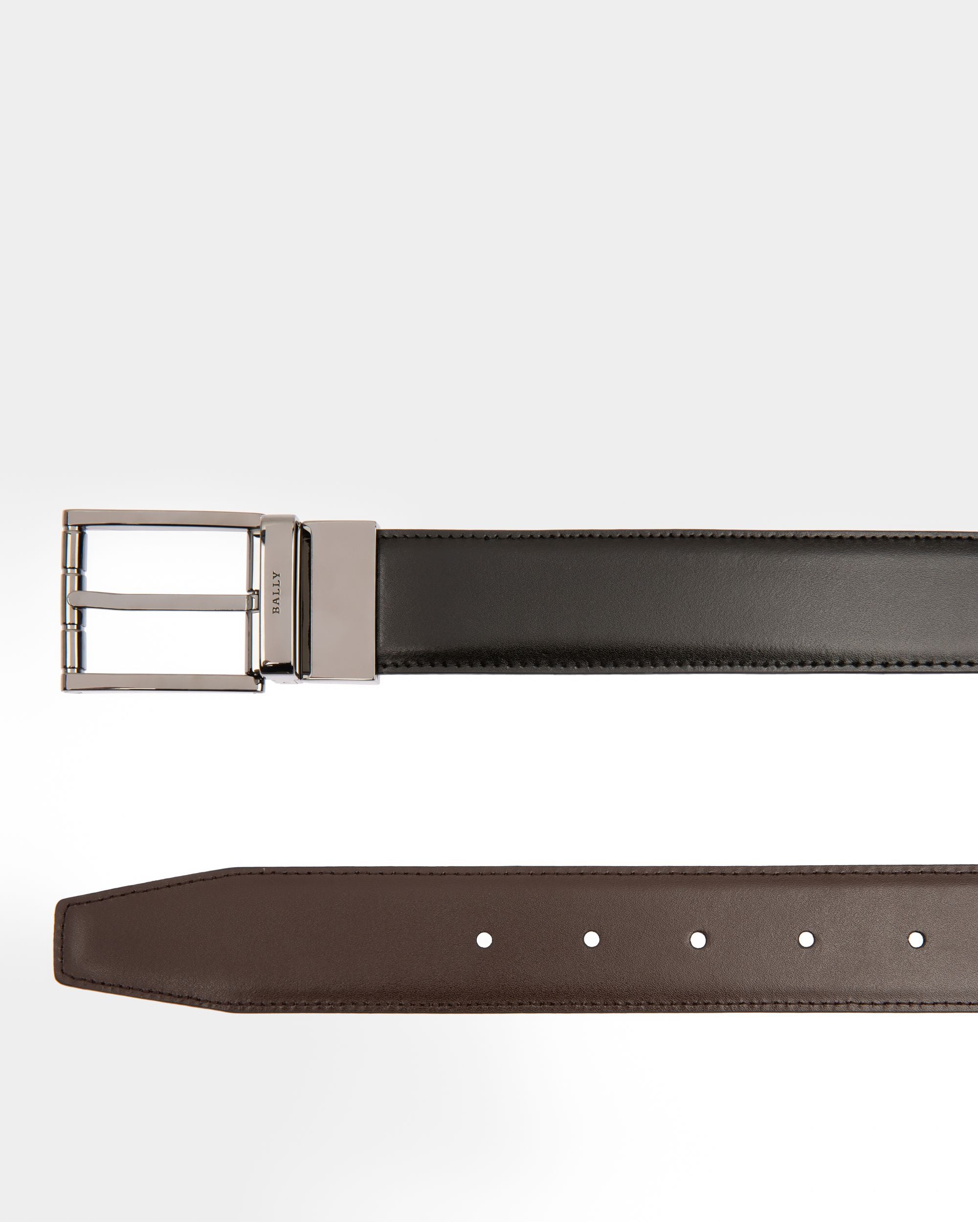 Astor Ledergürtel 35 mm In Schwarz - Herren - Bally - 02
