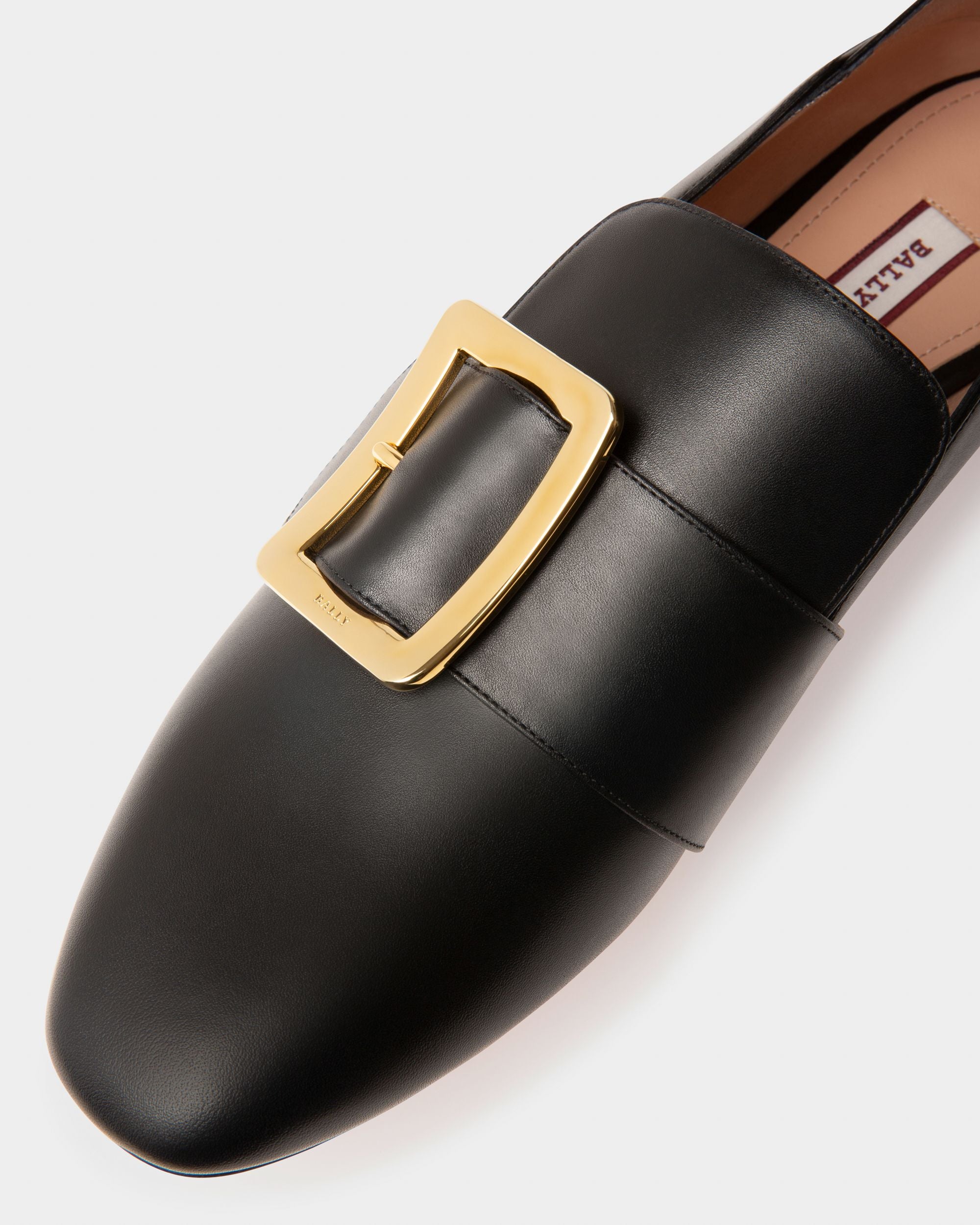 Janelle Damenslipper Aus Schwarzem Kalbsleder - Damen - Bally - 03