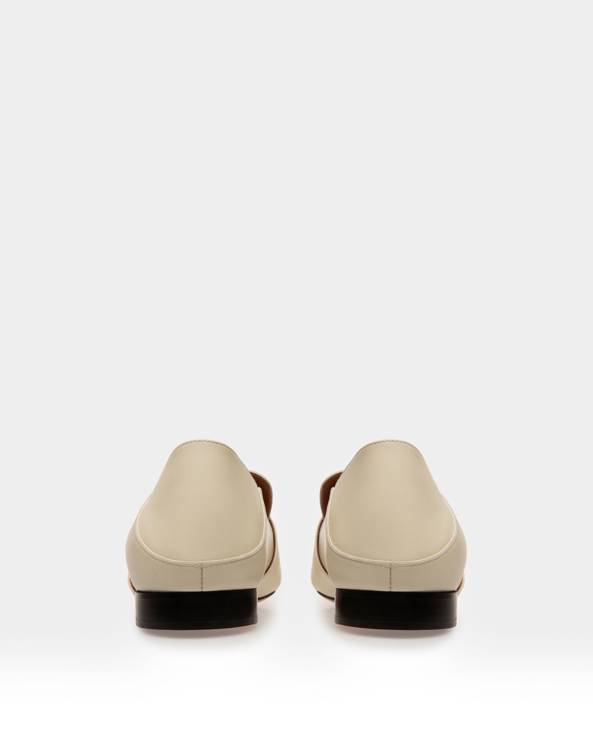 Janelle Damenslipper Aus Kalbsleder In Bone - Damen - Bally - 03