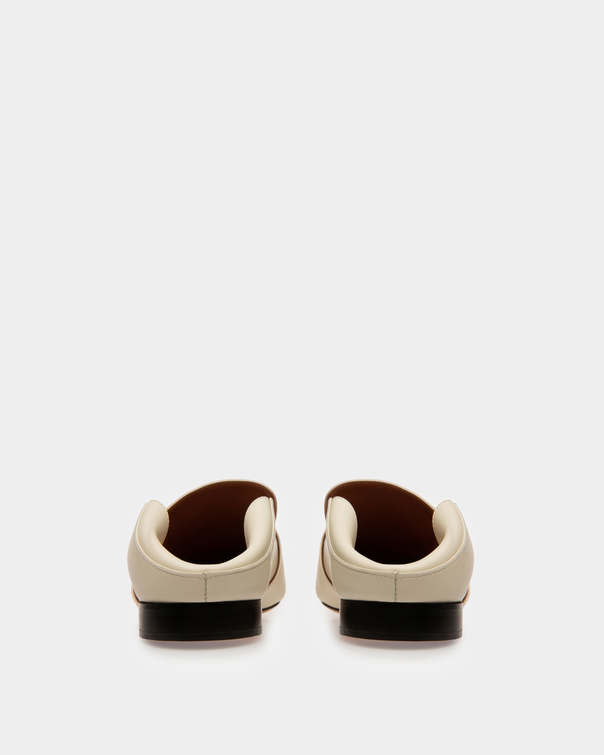 Janelle Damenslipper Aus Kalbsleder In Bone - Damen - Bally - 06