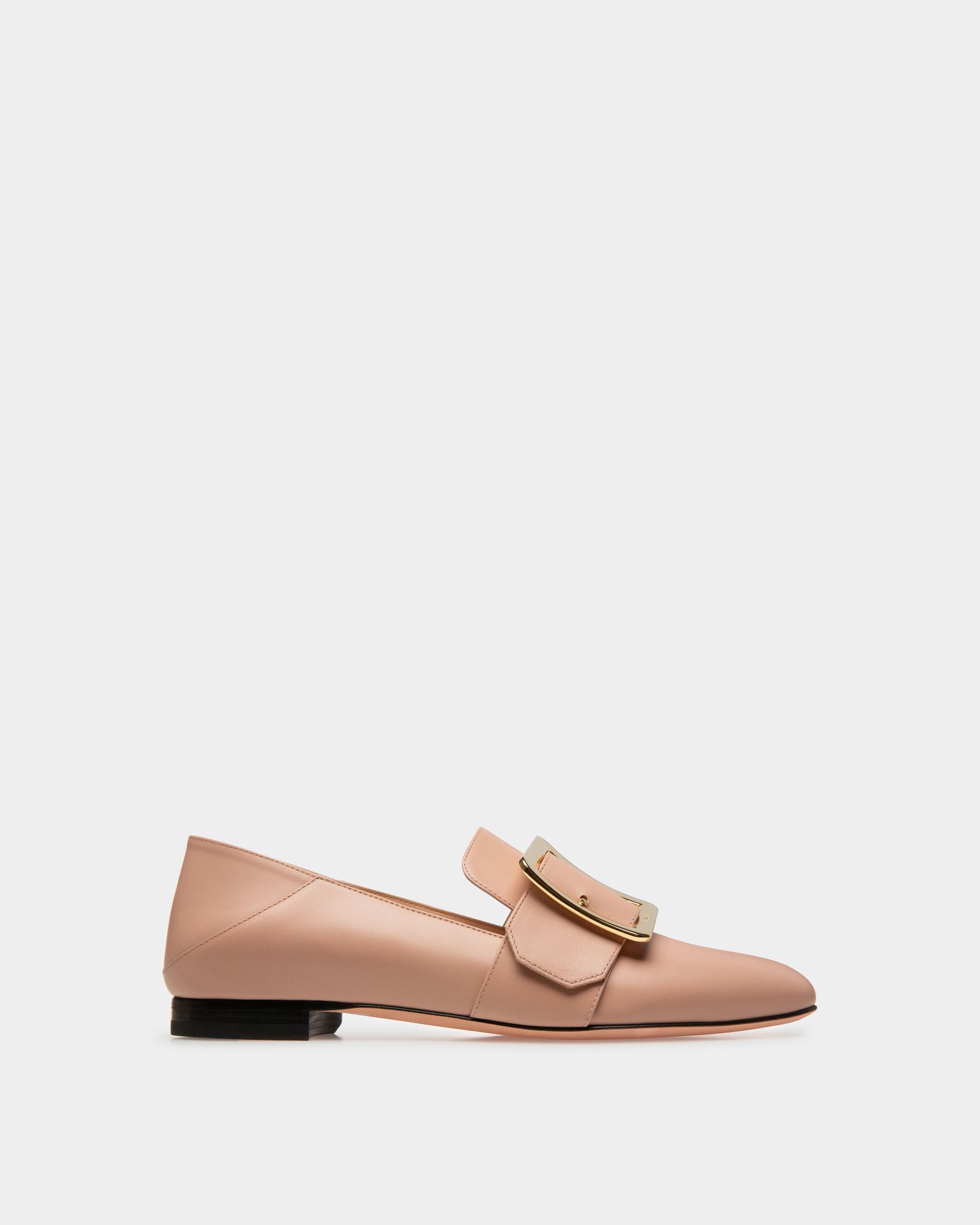 Janelle Loafer Aus Rosafarbenem Leder - Damen - Bally - 01