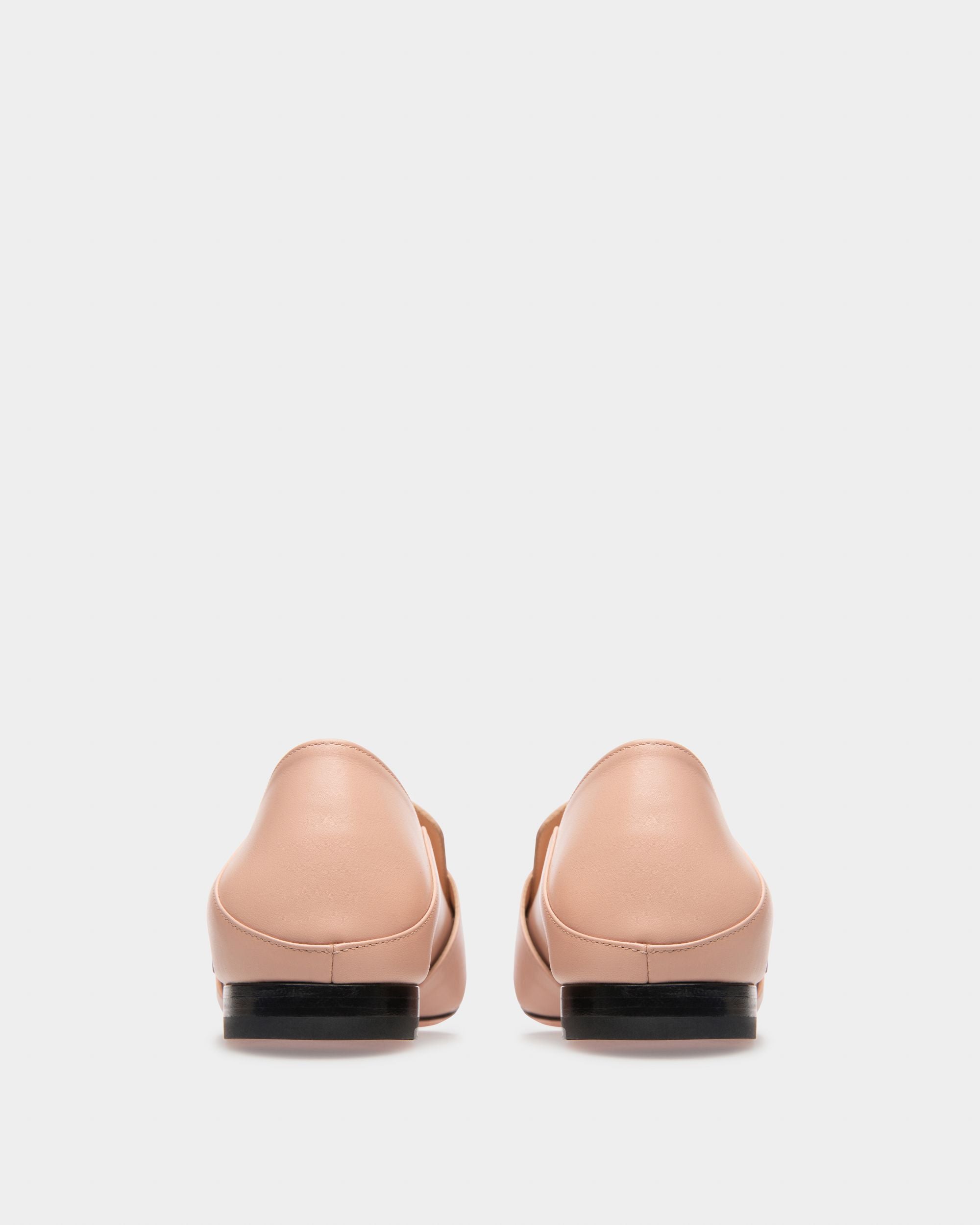 Janelle Loafer Aus Rosafarbenem Leder - Damen - Bally - 04