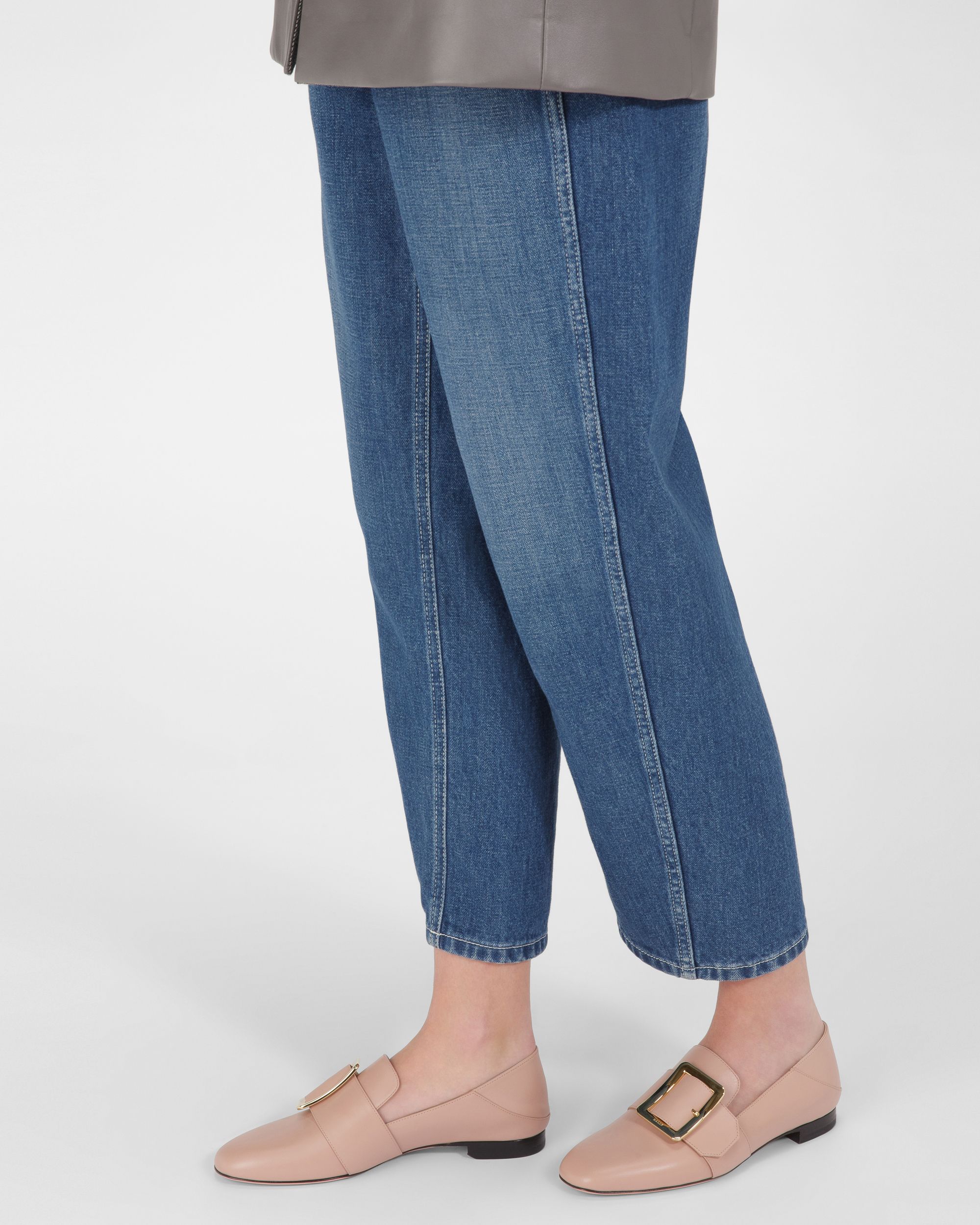 Janelle Loafer Aus Rosafarbenem Leder - Damen - Bally - 07