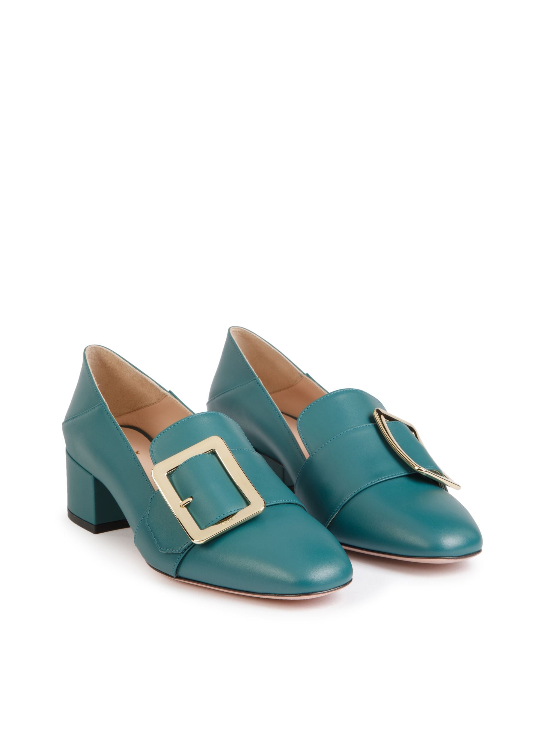 Janelle Pumps Aus Grünem Leder - Damen - Bally - 01