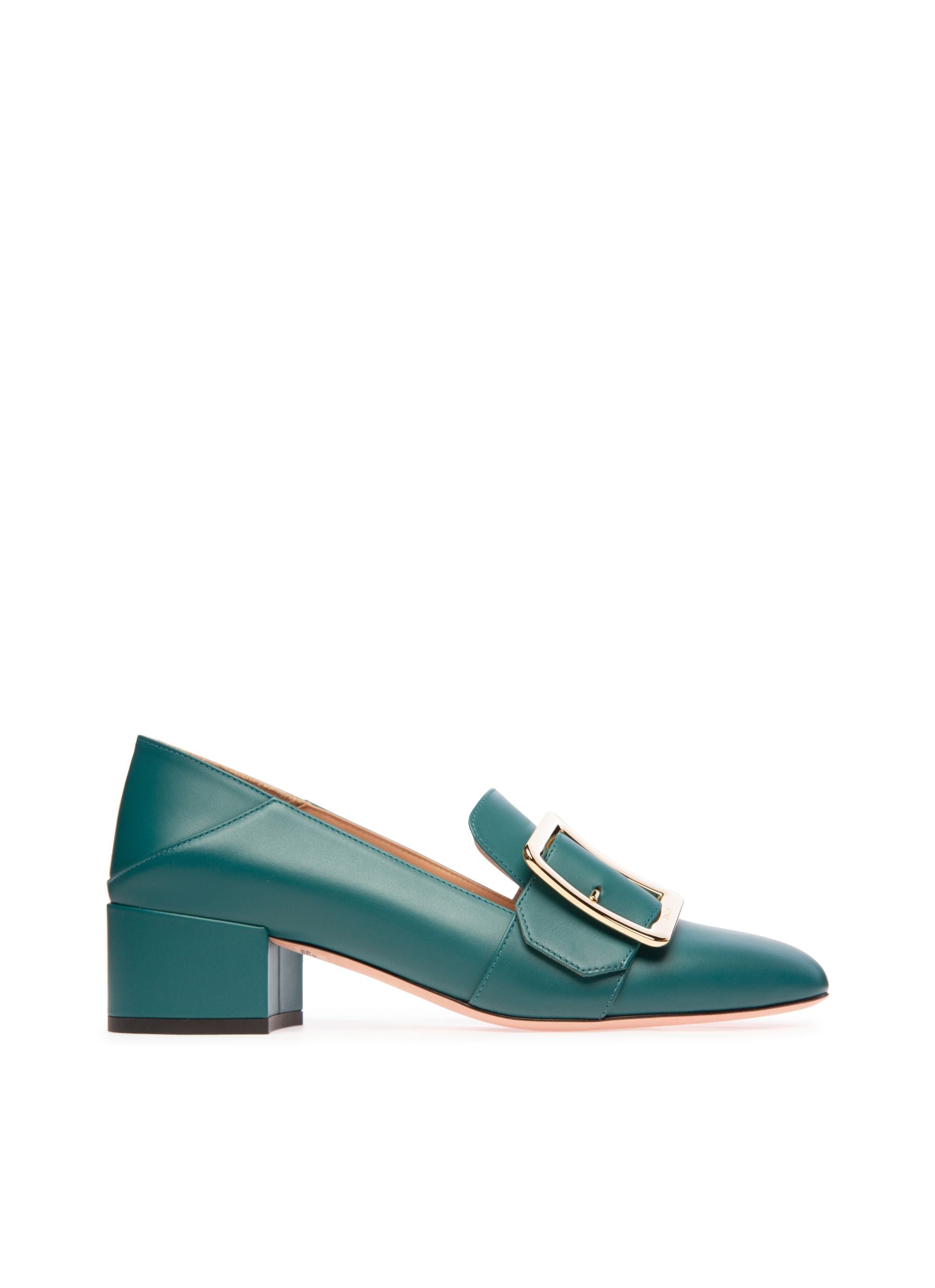 Janelle Pumps Aus Grünem Leder - Damen - Bally - 02
