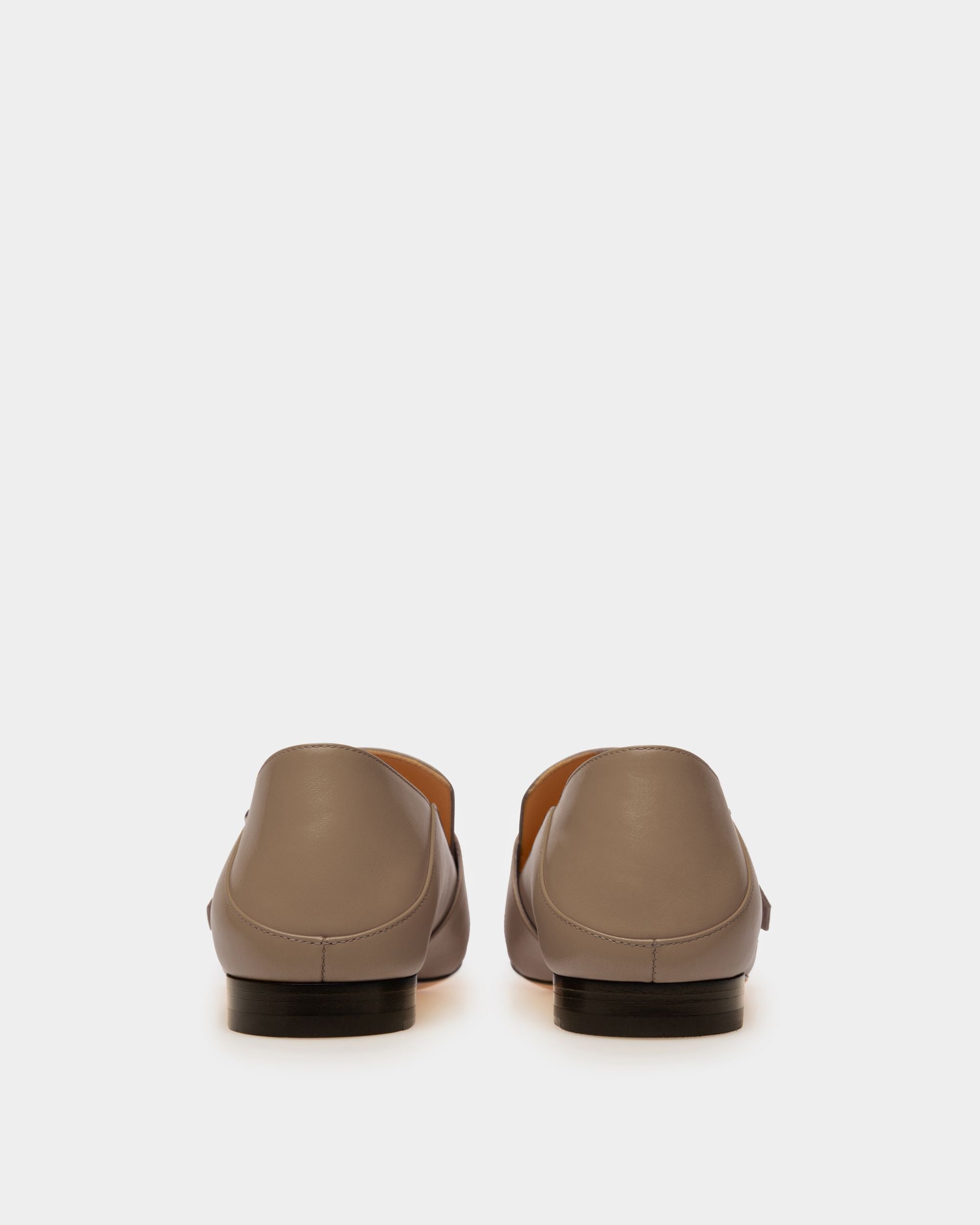 Janelle Loafer Aus Taupefarbenem Leder - Damen - Bally - 04