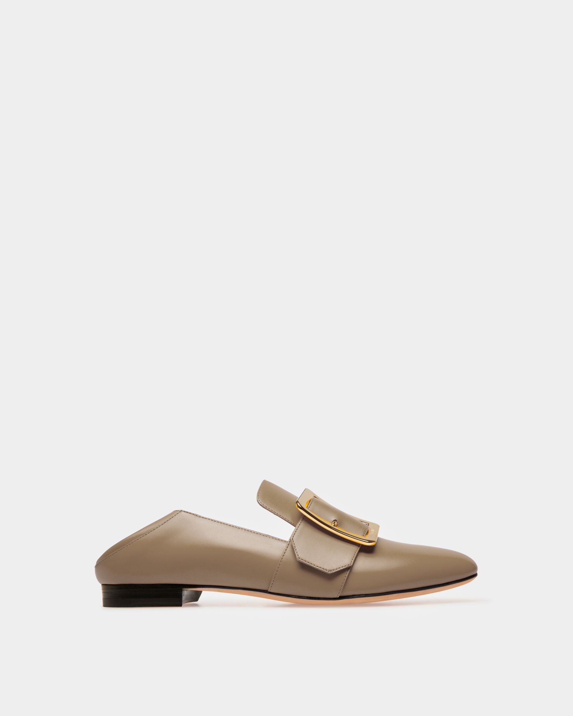 Janelle Loafer Aus Taupefarbenem Leder - Damen - Bally - 08