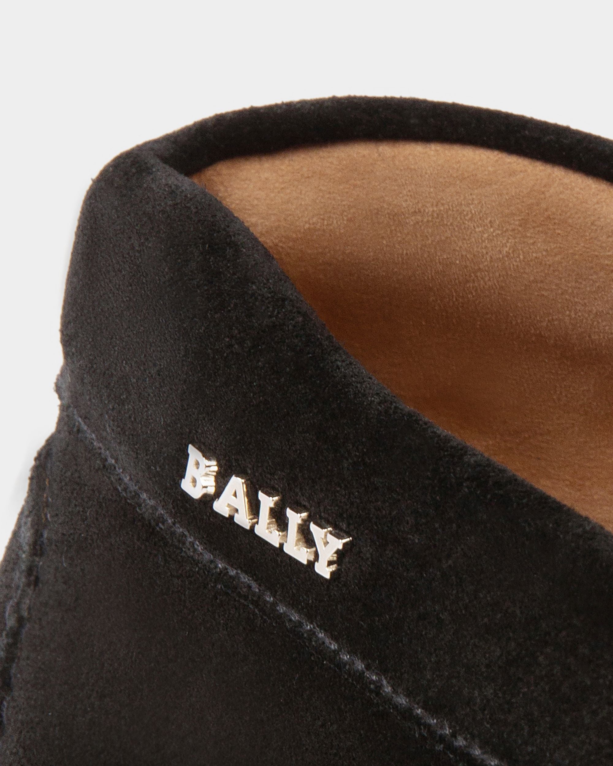 Pilot Driver-Schuh Aus Veloursleder In Schwarz - Herren - Bally - 06
