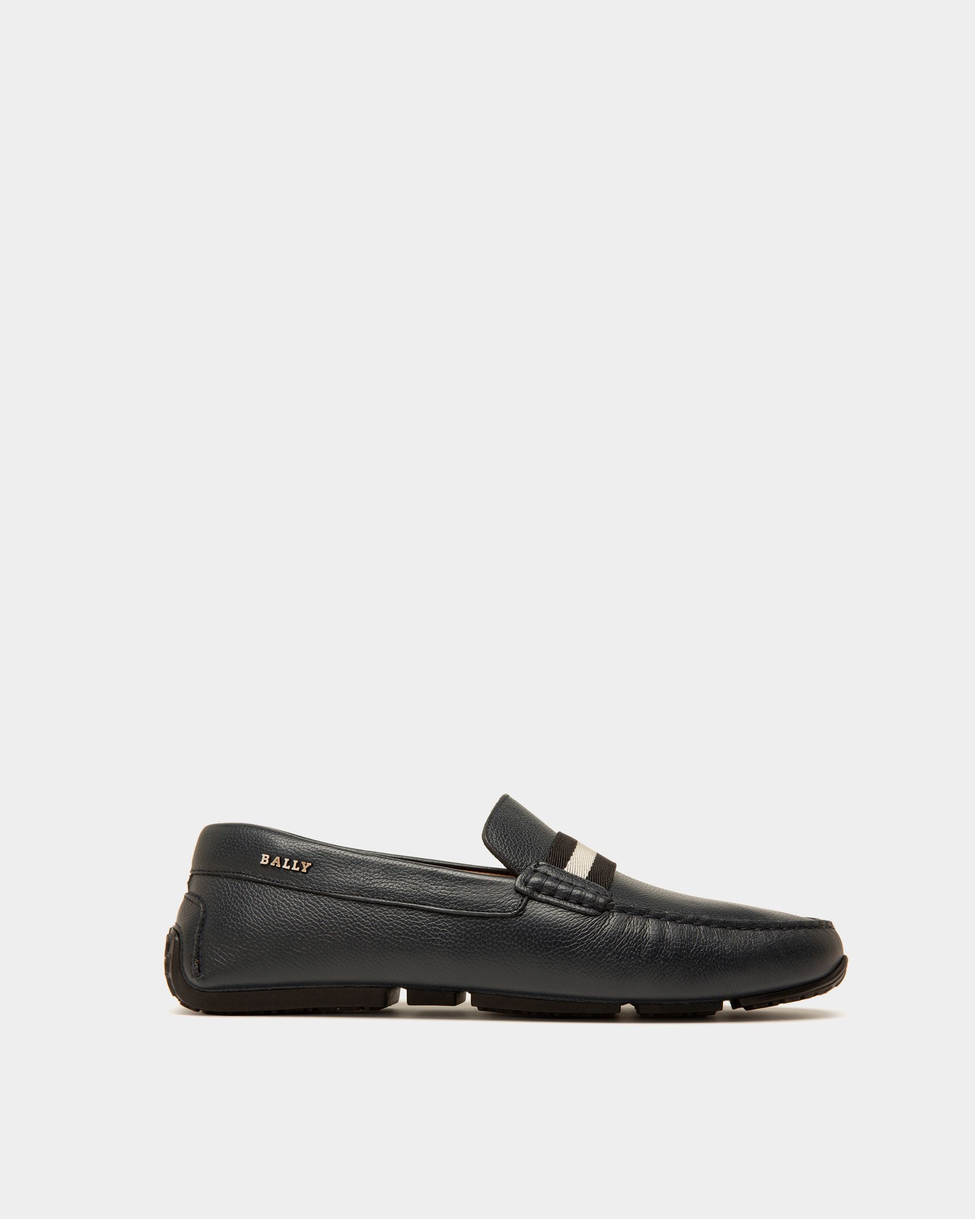 Pearce Driver Aus Marineblauem Leder - Herren - Bally - 01