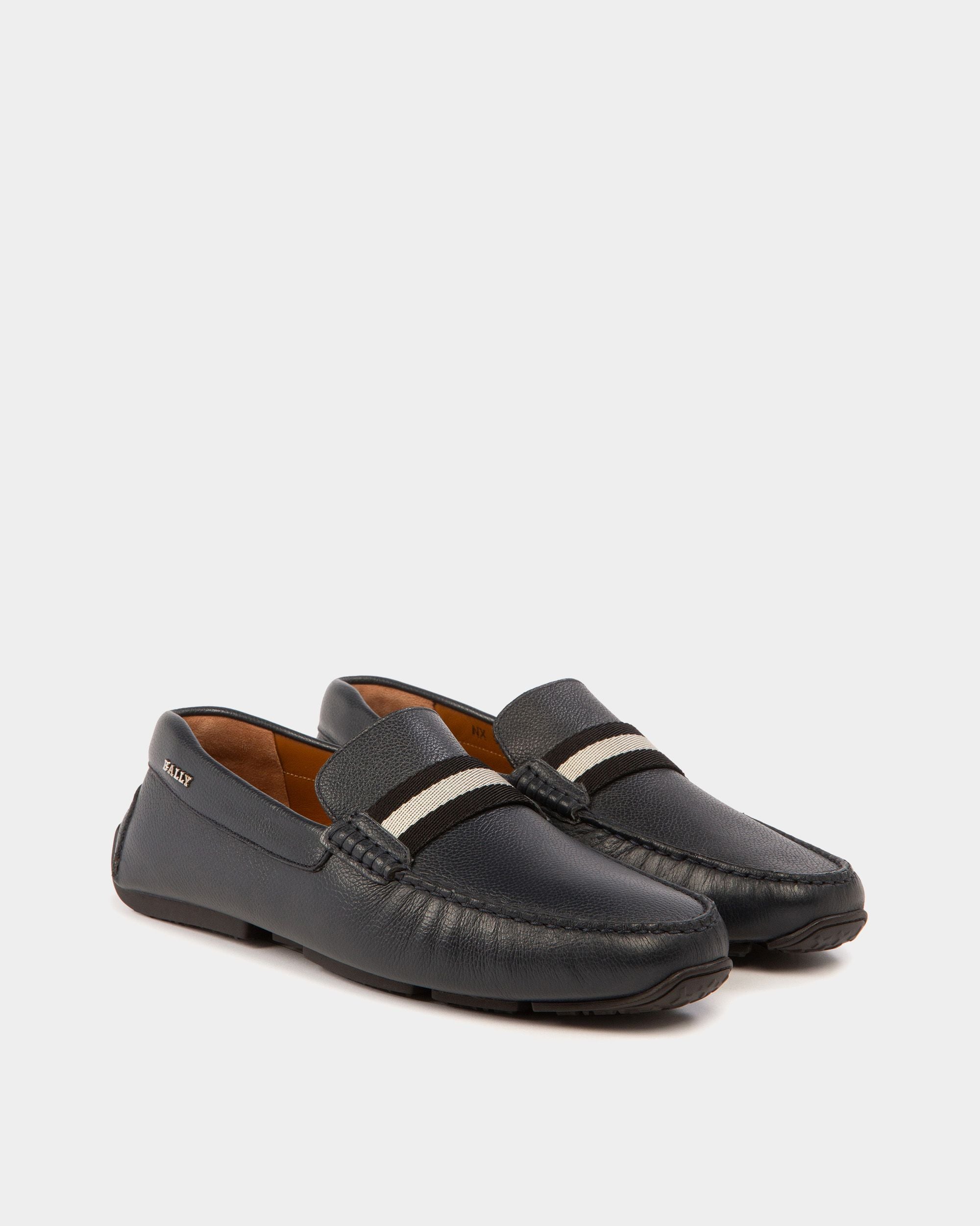 Pearce Driver Aus Marineblauem Leder - Herren - Bally - 03