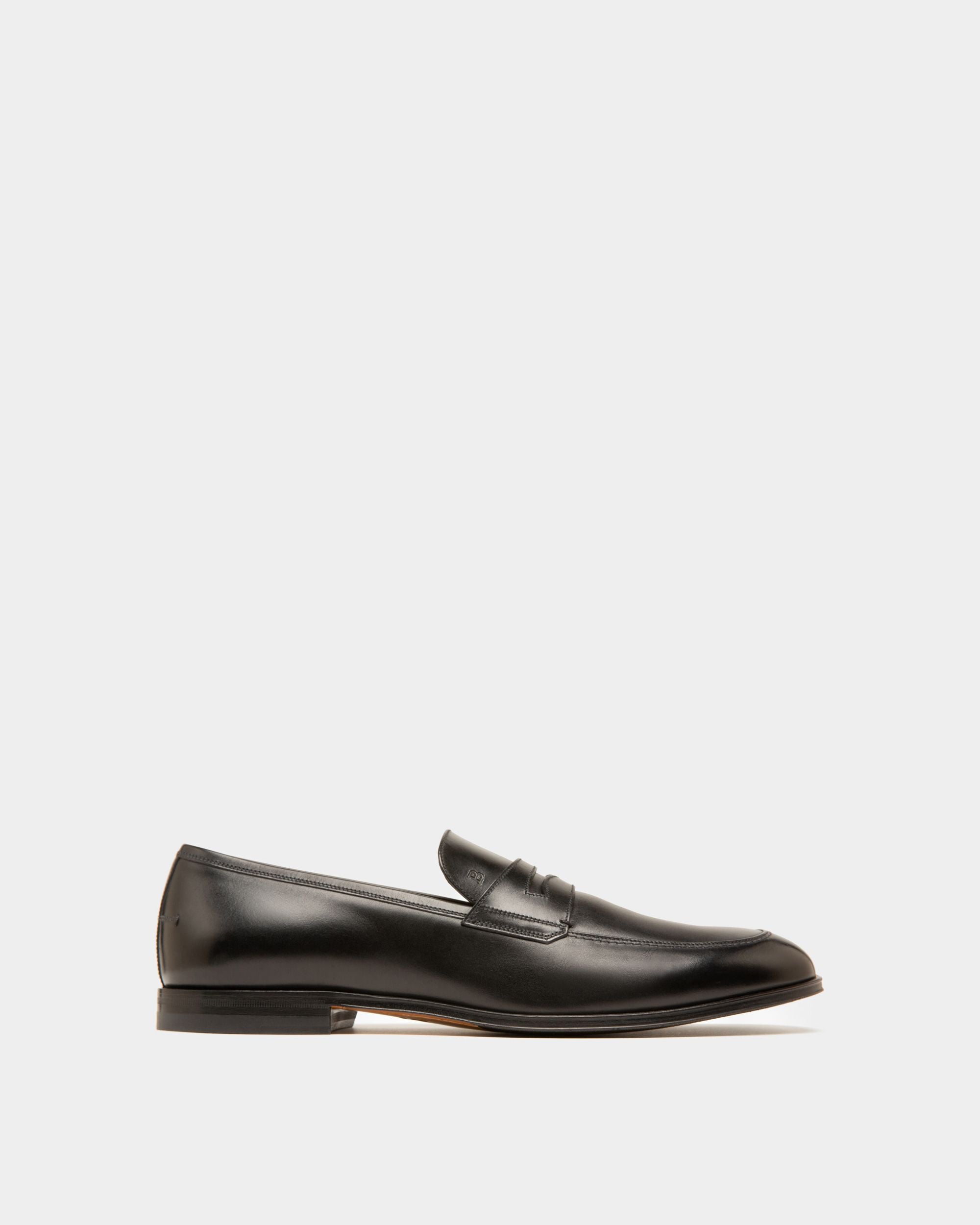 Webb Loafer Aus Schwarzem Leder - Herren - Bally - 01