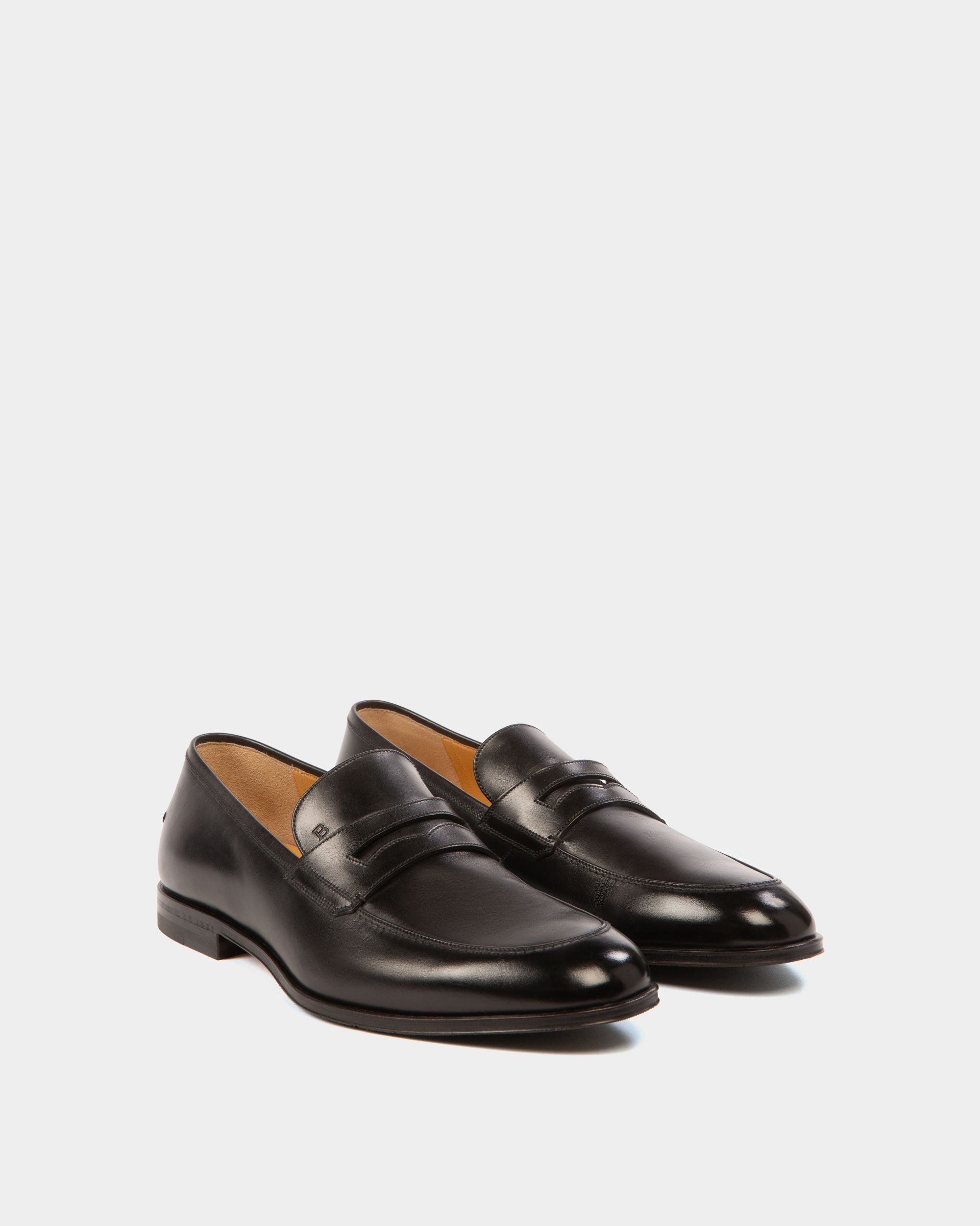 Webb Loafer Aus Schwarzem Leder - Herren - Bally - 03