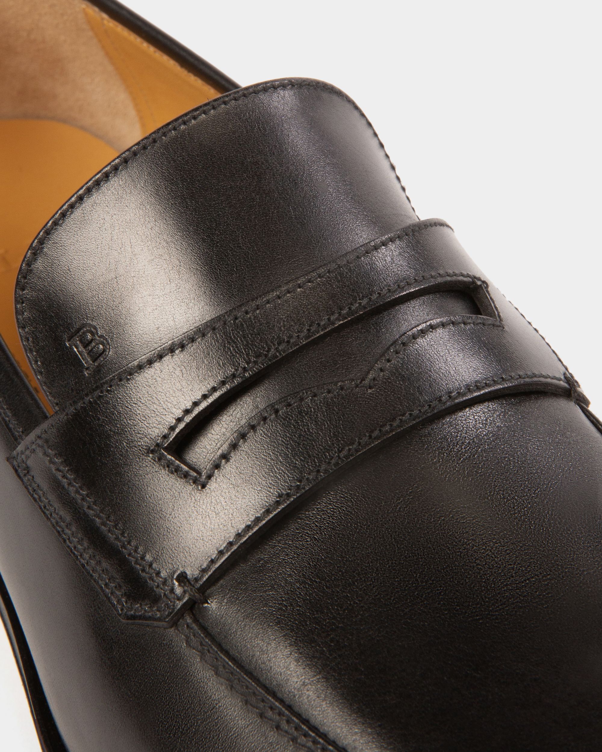 Webb Loafer Aus Schwarzem Leder - Herren - Bally - 04