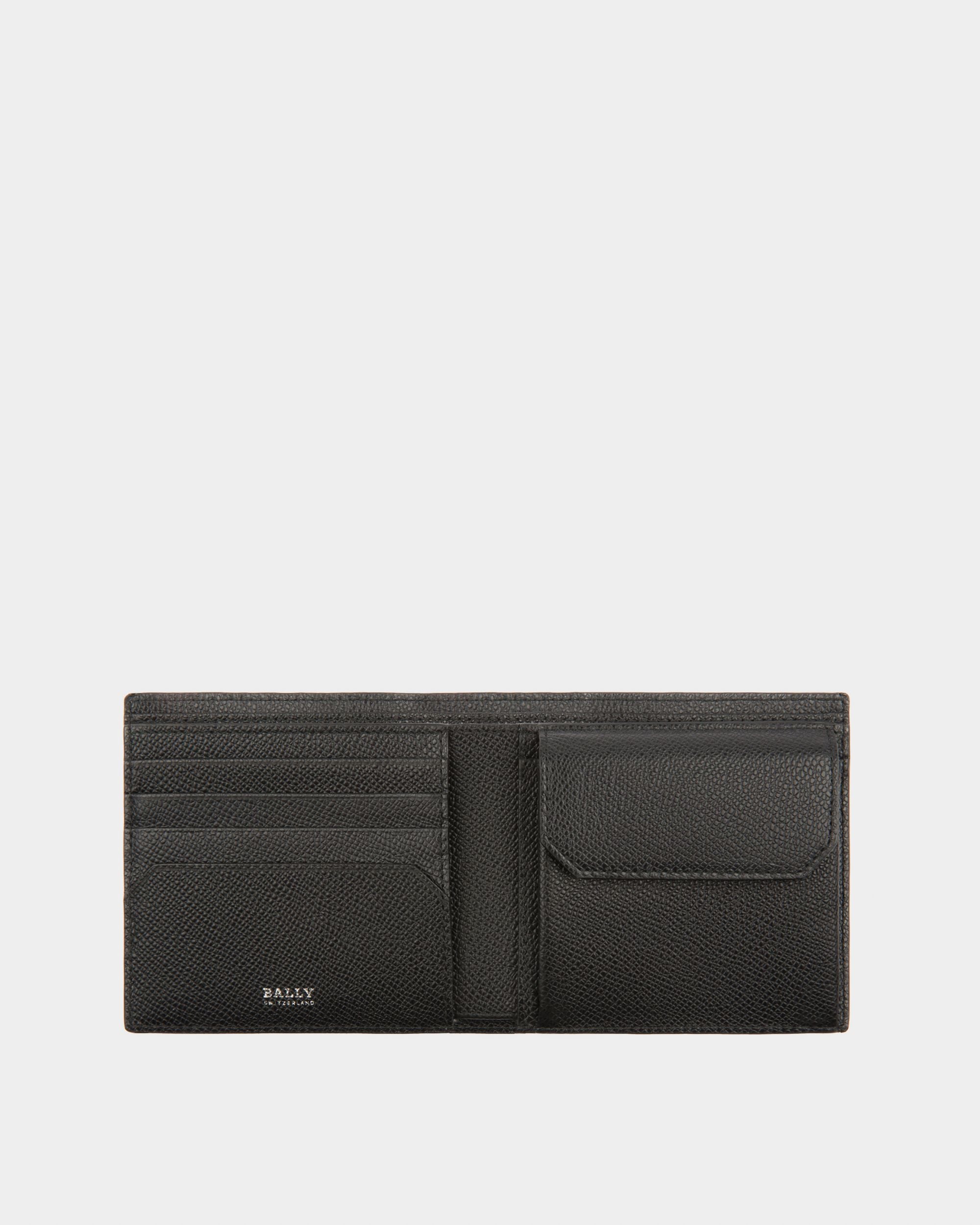 Teisel Brieftasche Aus Schwarzem Leder Mit Münzfach - Herren - Bally - 03