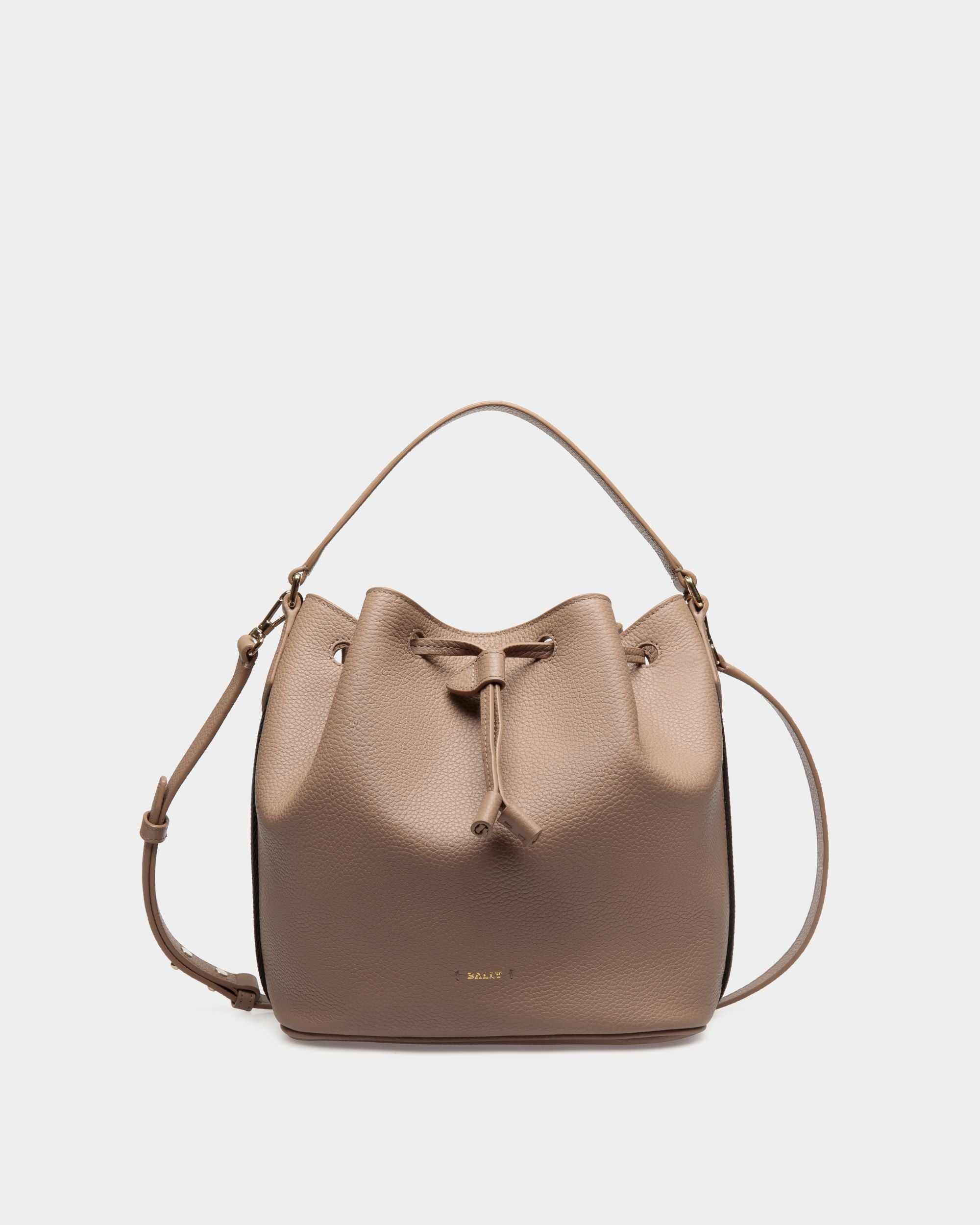 Drawstring In Beige Bovine - Damen - Bally - 01
