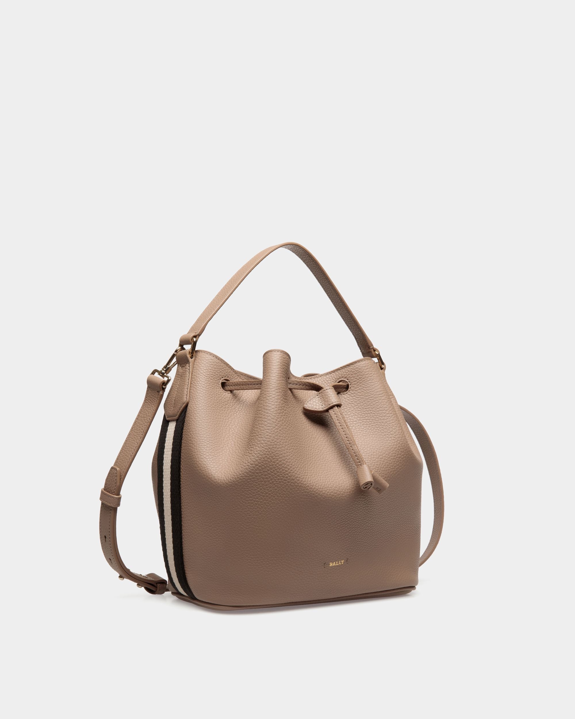 Drawstring In Beige Bovine - Damen - Bally - 03