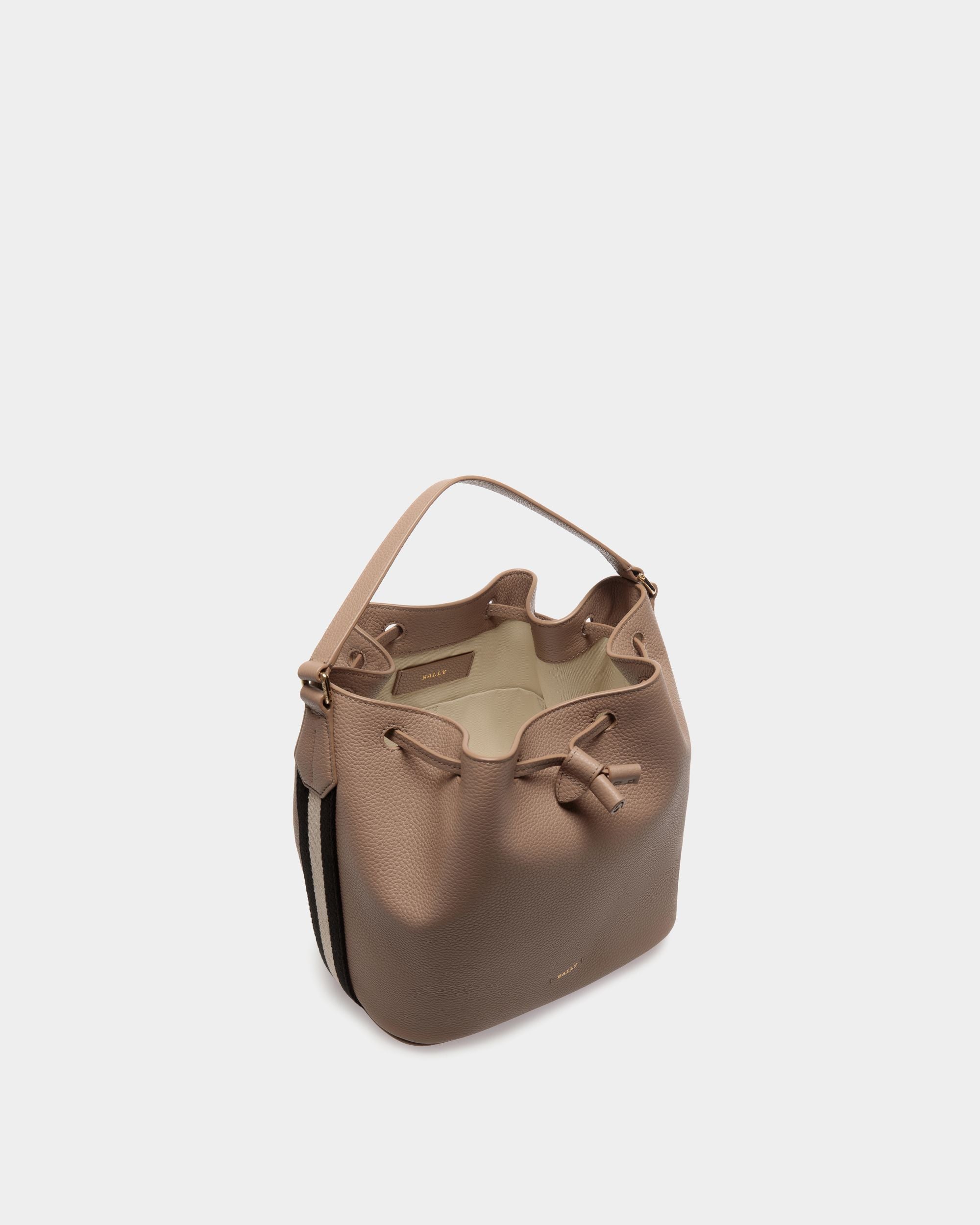 Drawstring In Beige Bovine - Damen - Bally - 04