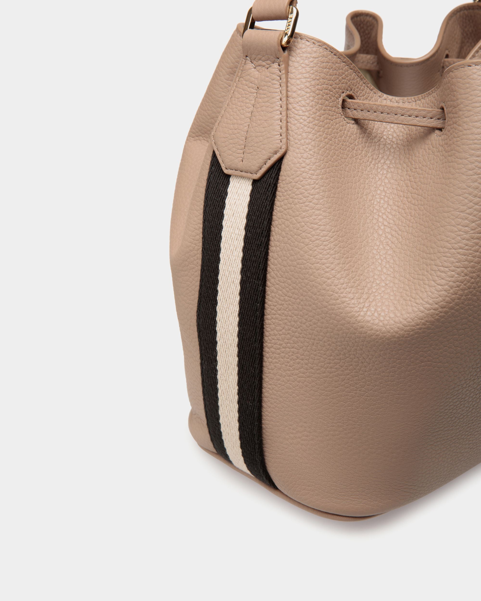 Drawstring In Beige Bovine - Damen - Bally - 05
