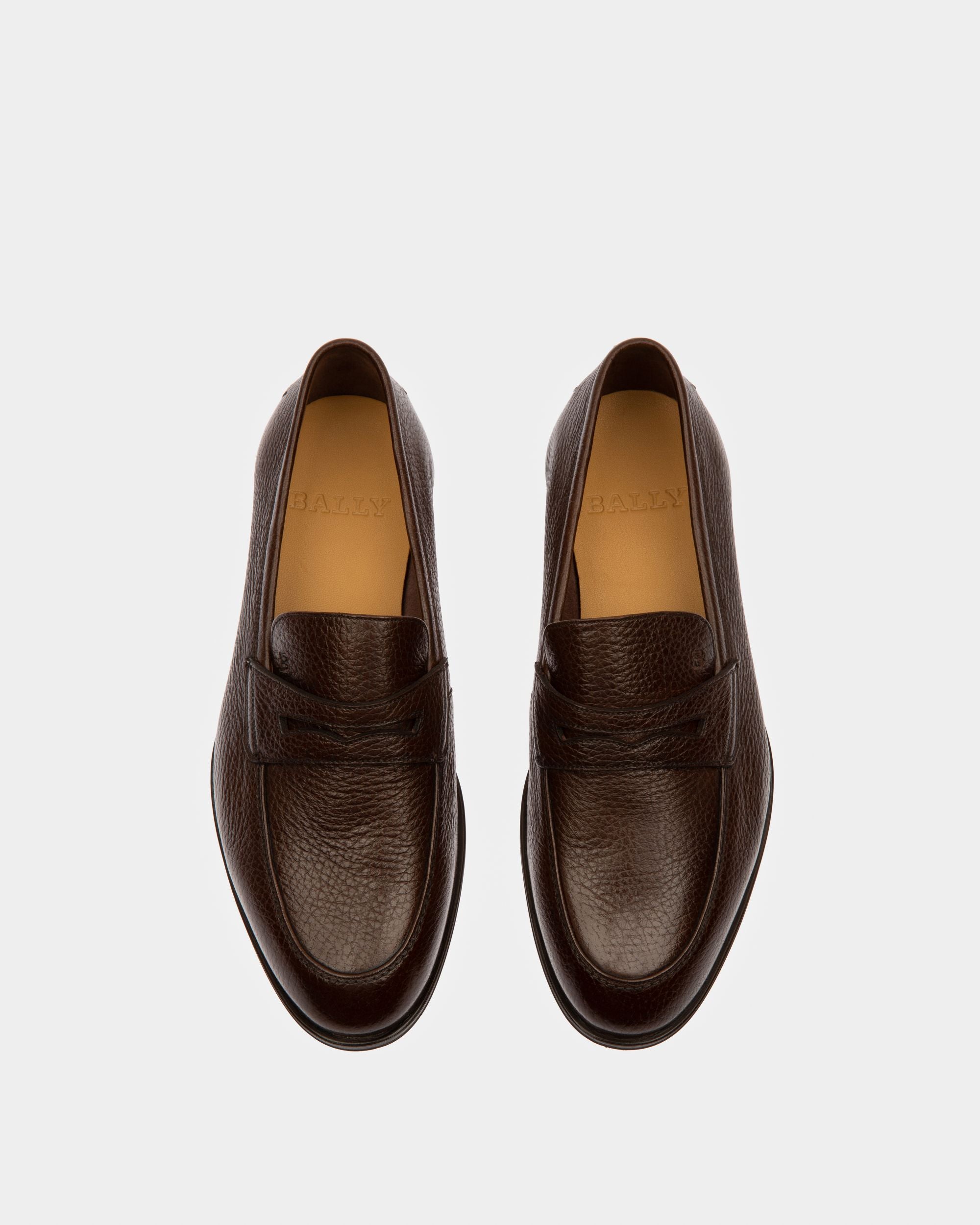 Webb Loafer Aus Braunem Leder - Herren - Bally - 02