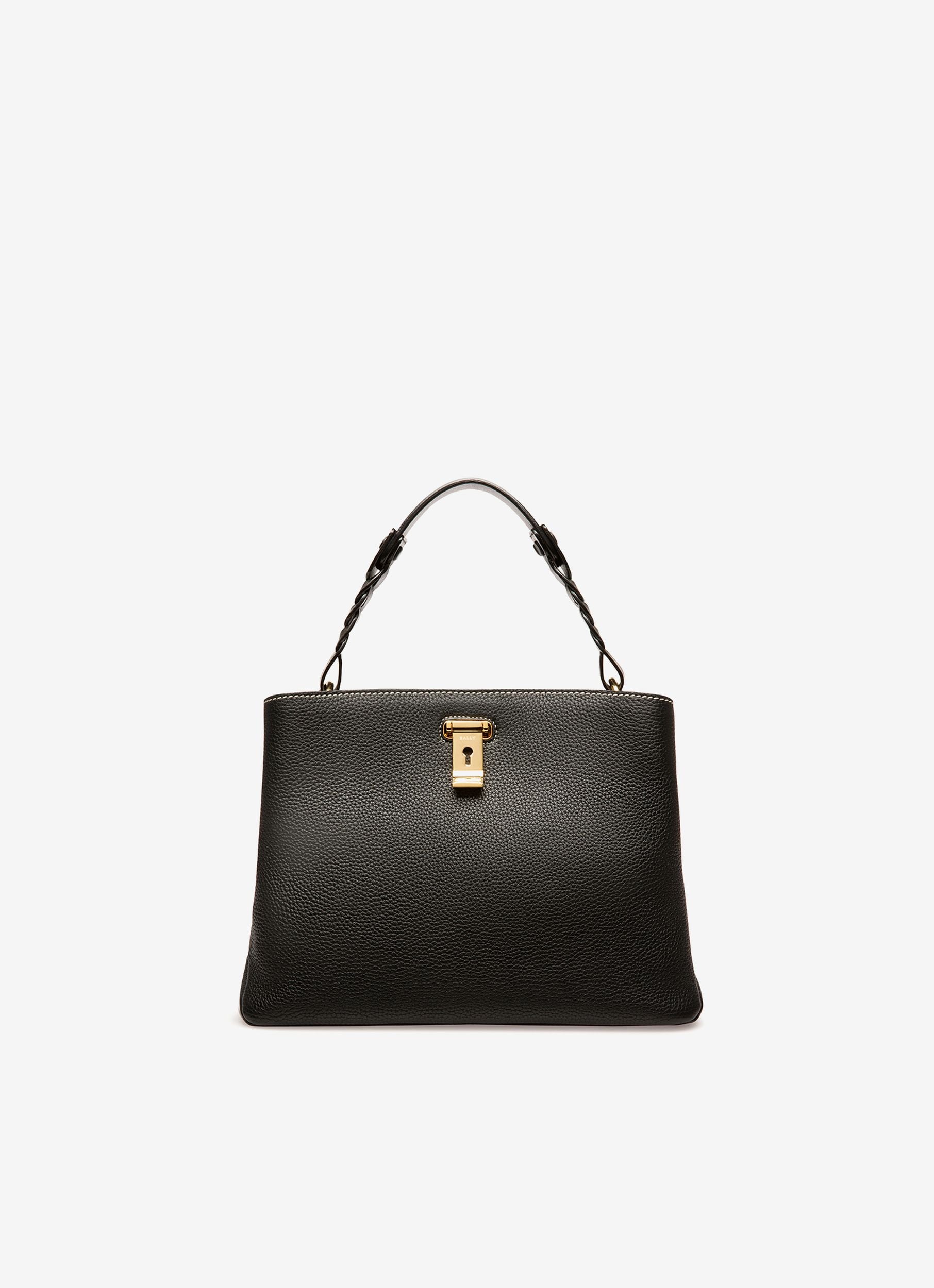 Lucyle Schultertasche Aus Schwarzem Leder - Damen - Bally - 01