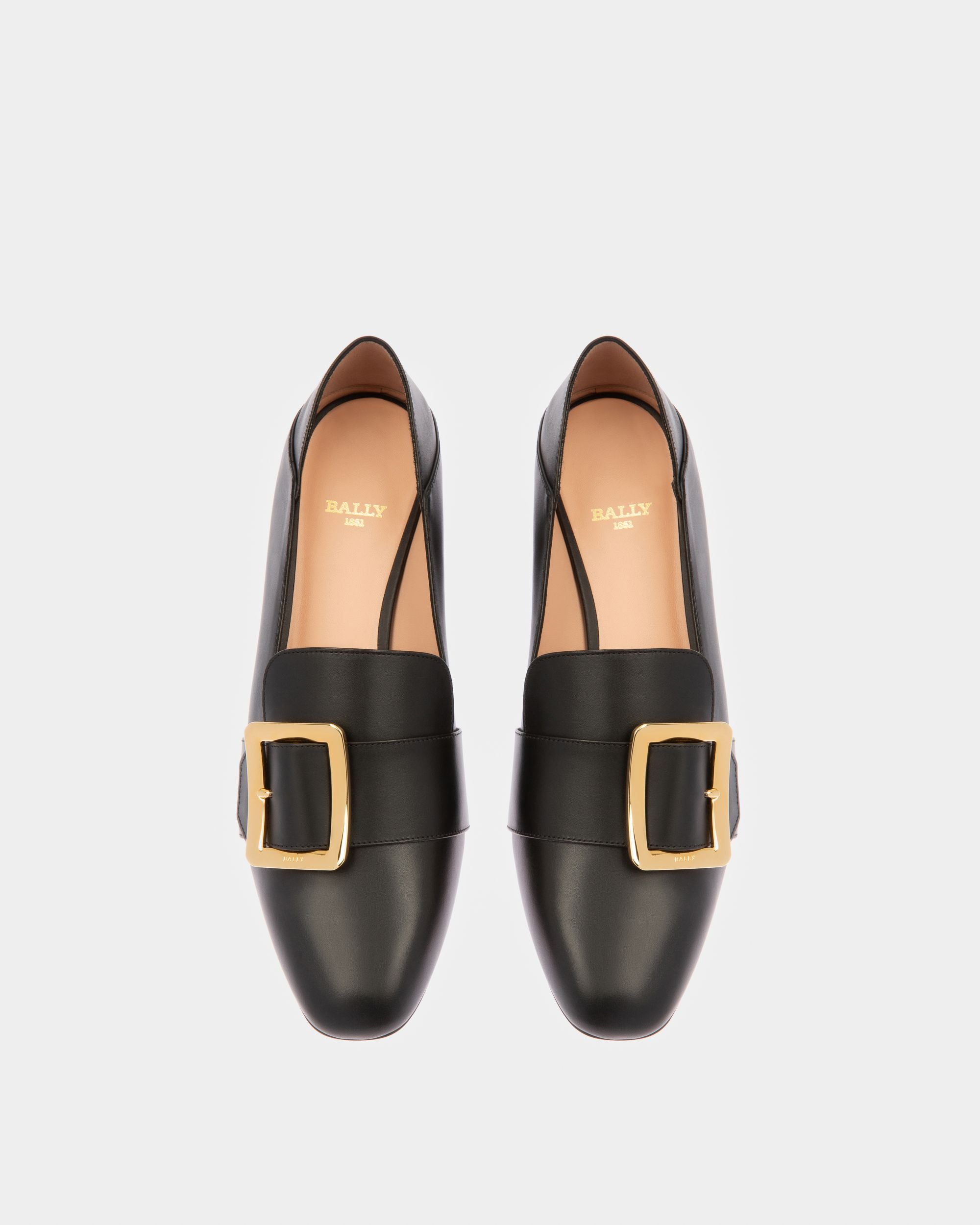 Janelle Damenpumps Aus Schwarzem Kalbsleder Mit 40 mm Absatz - Damen - Bally - 02