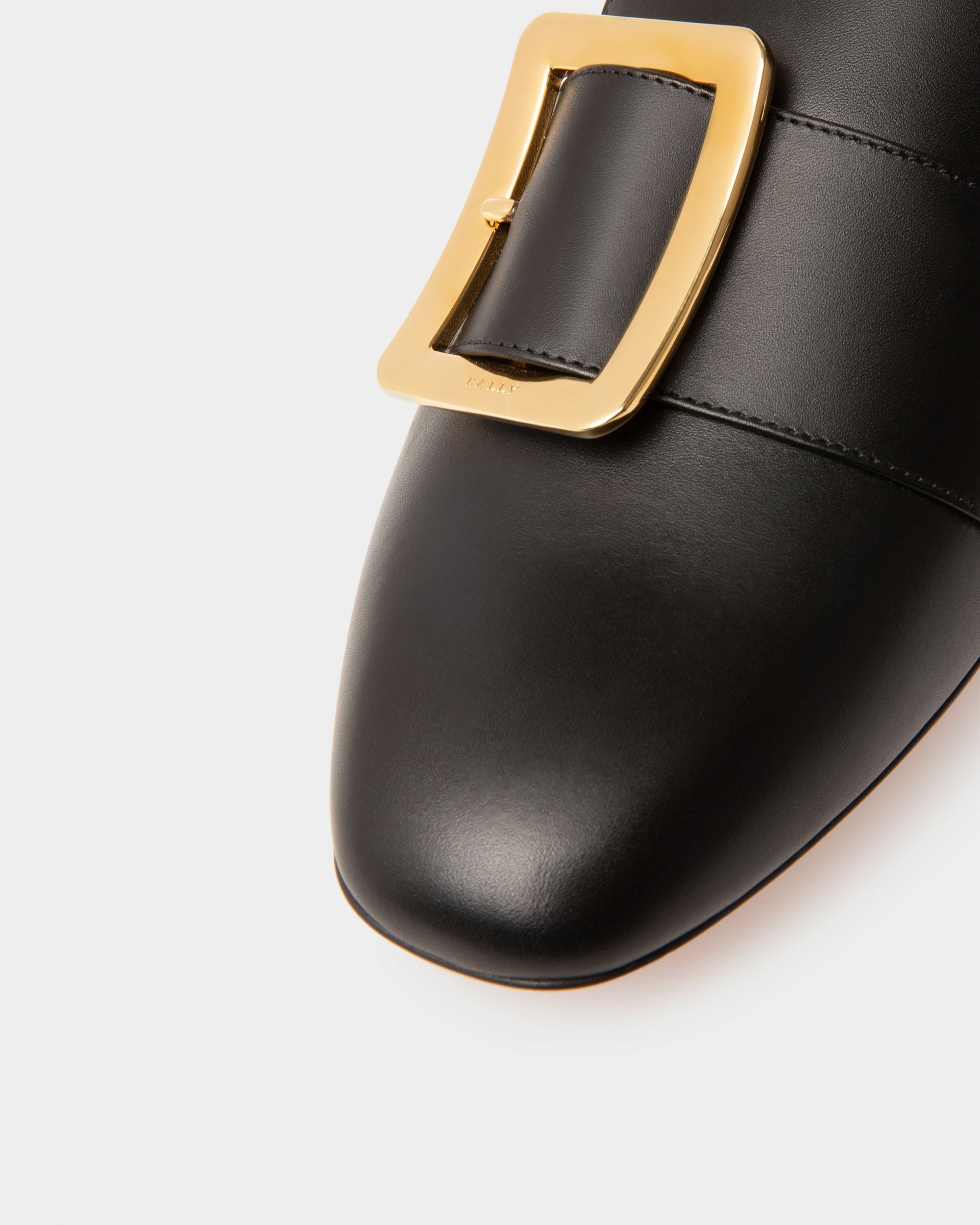 Janelle Damenpumps Aus Schwarzem Kalbsleder Mit 40 mm Absatz - Damen - Bally - 04