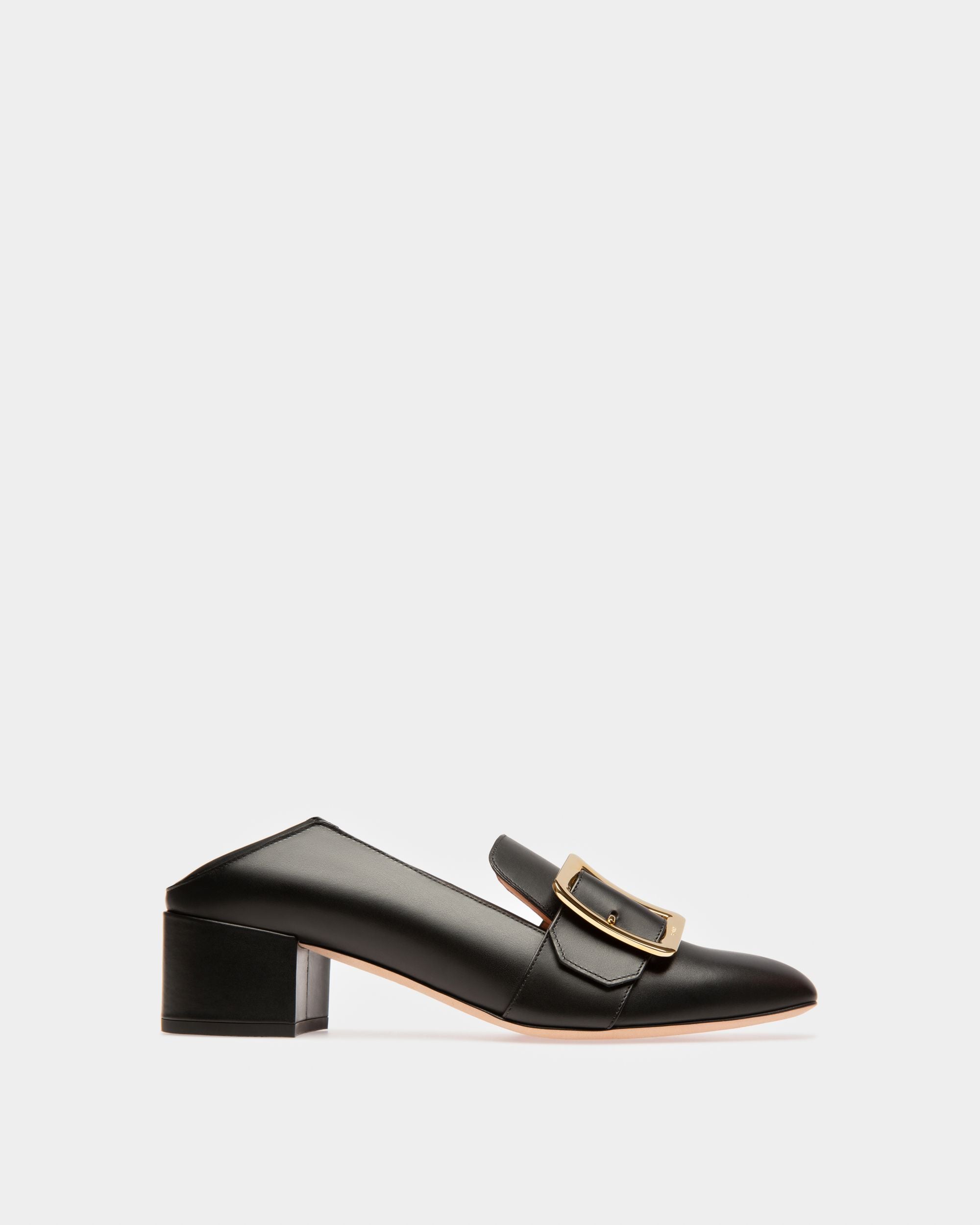 Janelle Damenpumps Aus Schwarzem Kalbsleder Mit 40 mm Absatz - Damen - Bally - 05