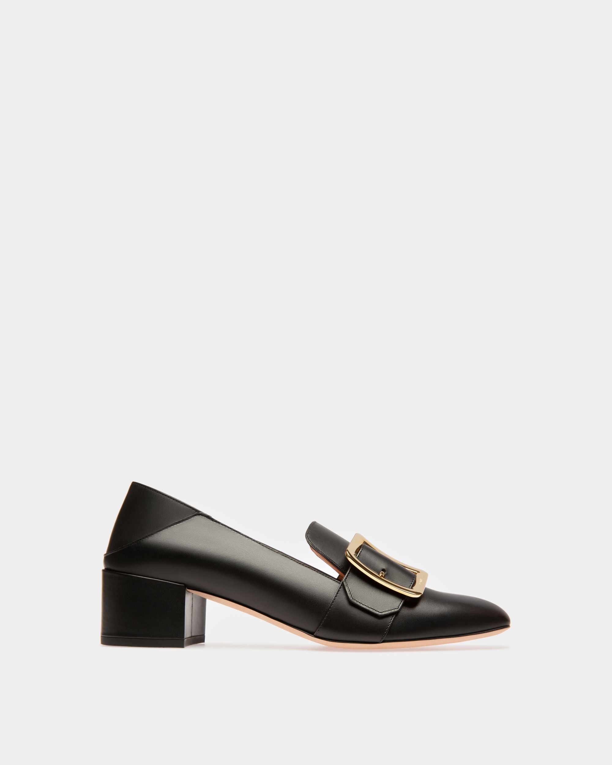 Janelle Pumps Aus Schwarzem Leder - Damen - Bally - 01