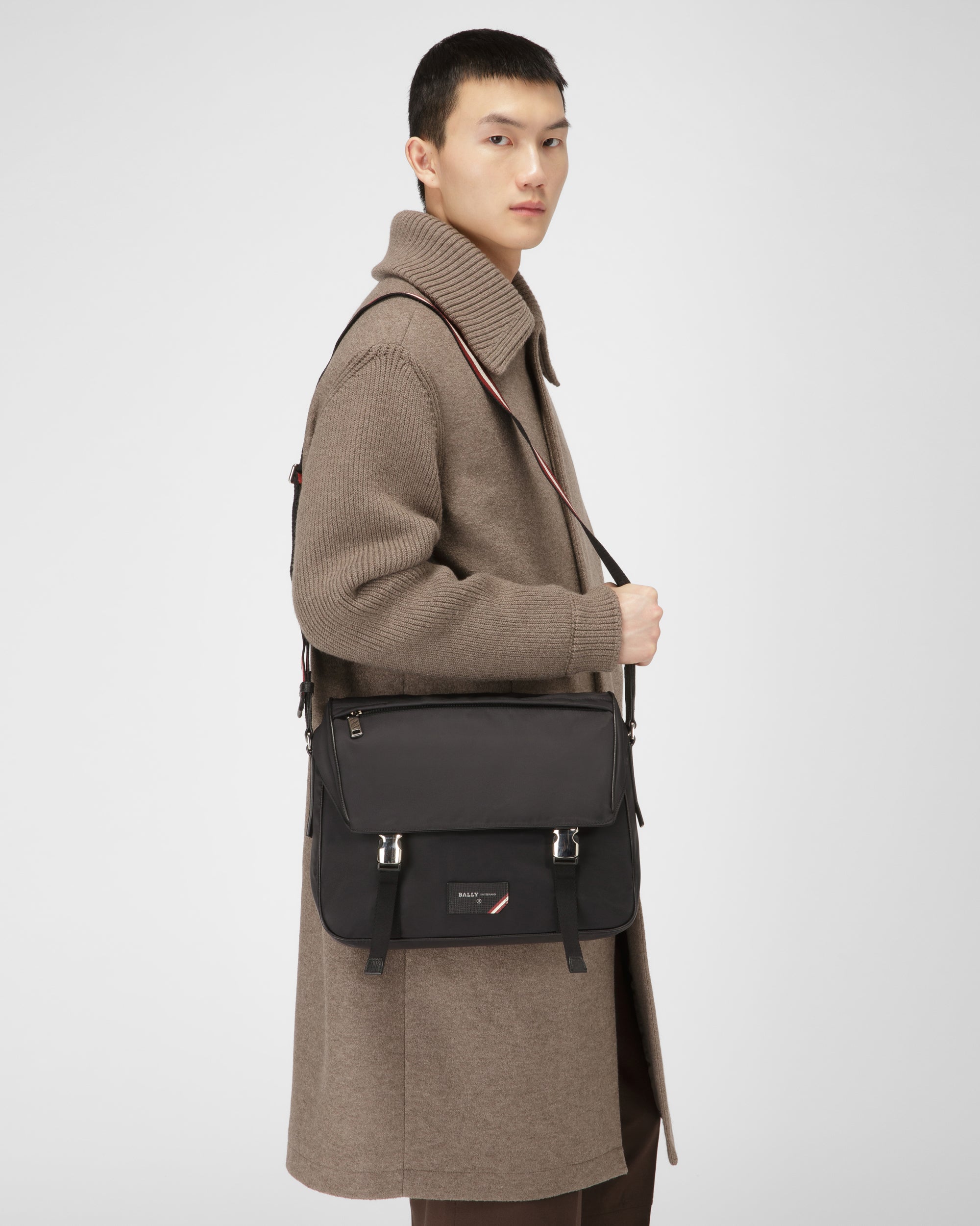 Messenger-Tasche Aus Recyceltem - Herren - Bally - 02