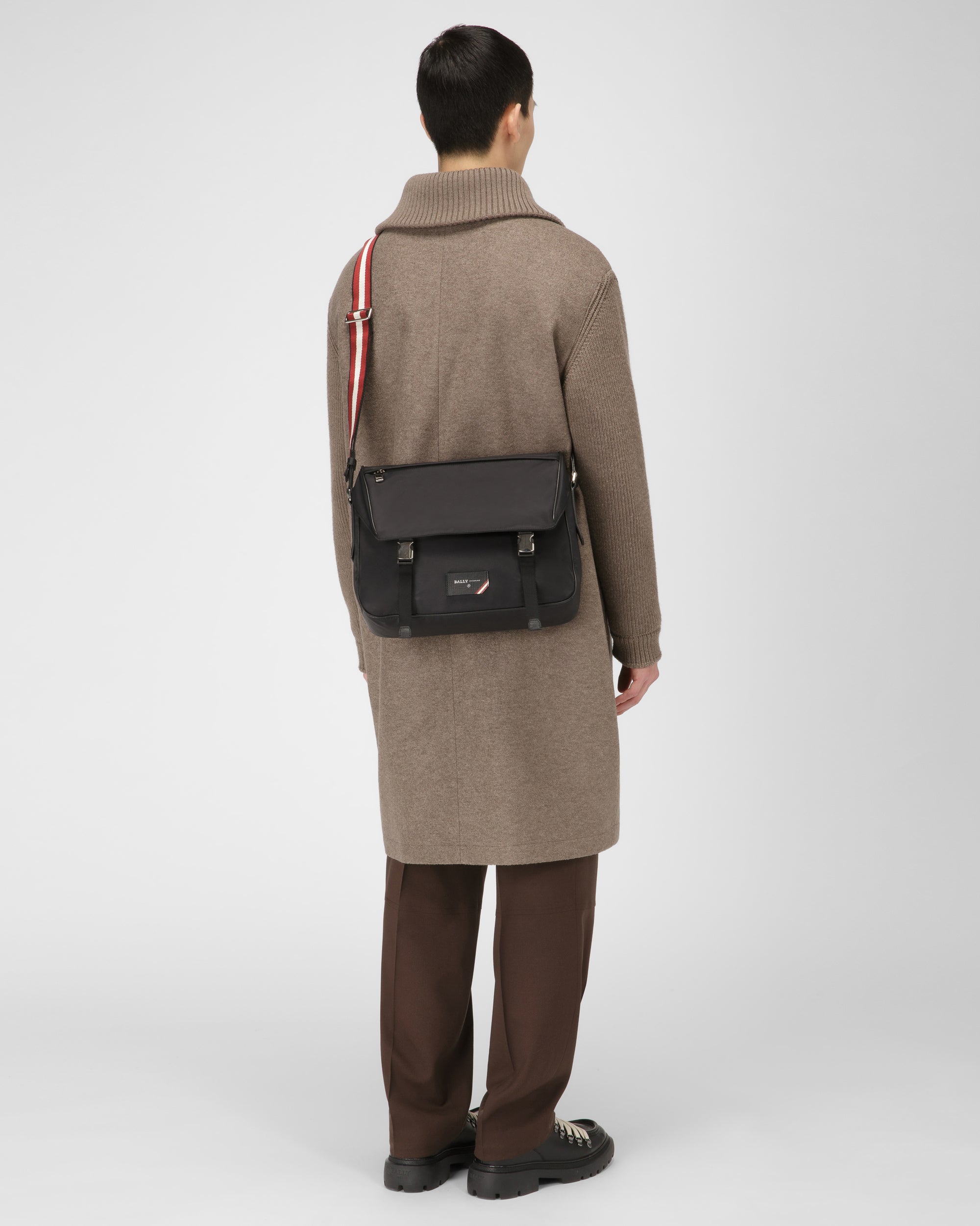 Messenger-Tasche Aus Recyceltem - Herren - Bally - 05