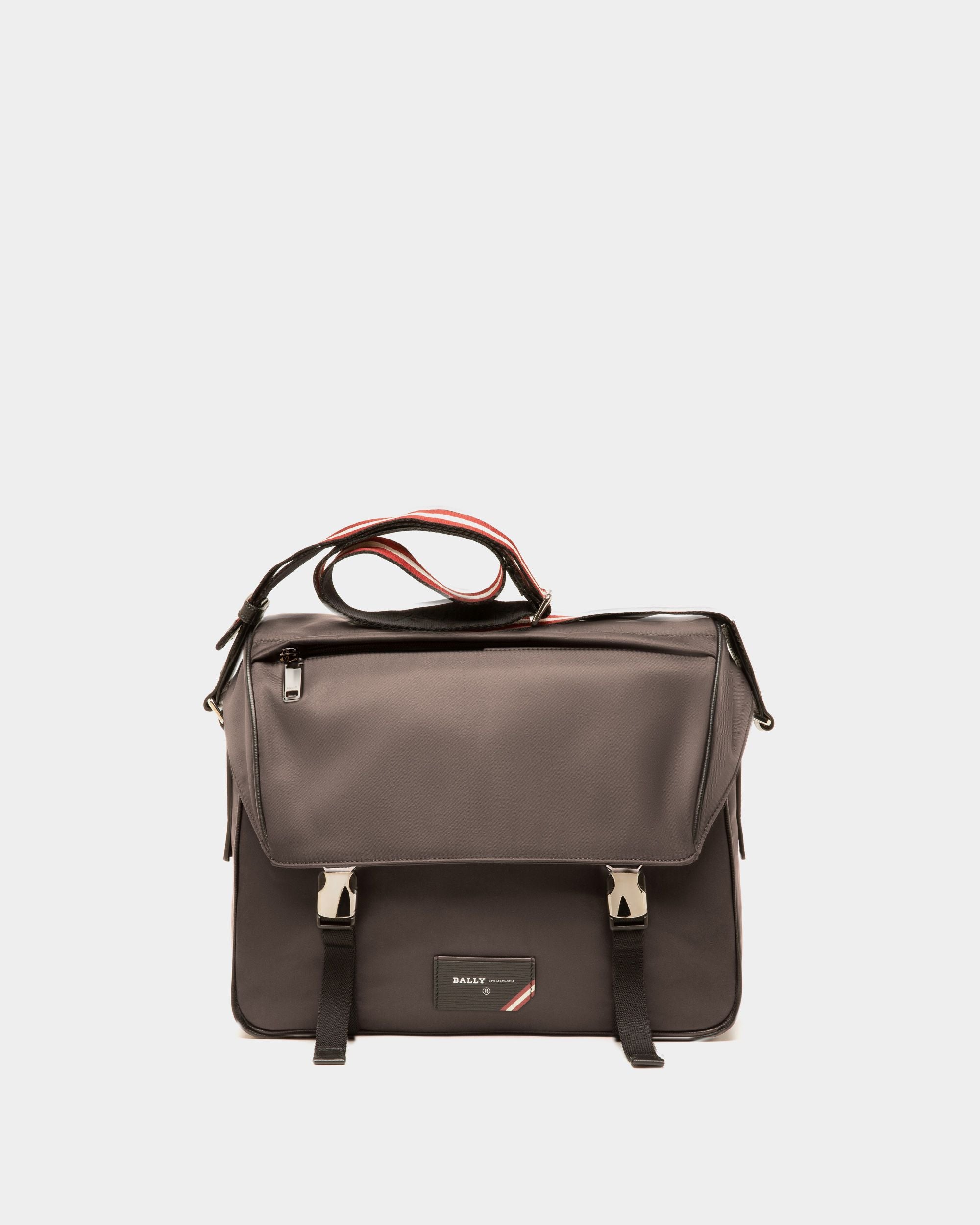 Fabro Messenger-Tasche Aus Militärgrünem Recyceltem Nylon - Herren - Bally - 01