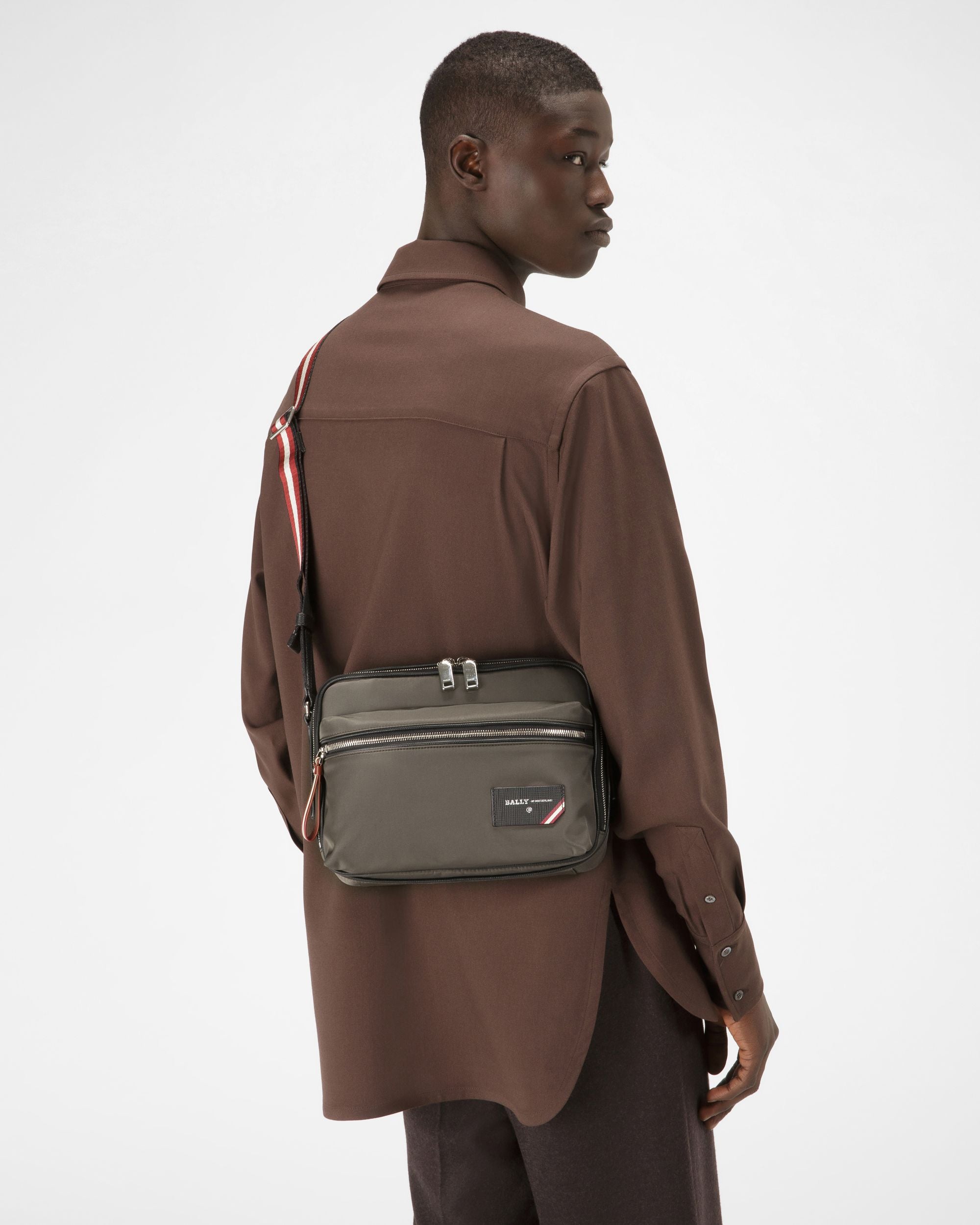 Fiji Dokumententasche Aus Recyceltem Nylon - Herren - Bally - 02
