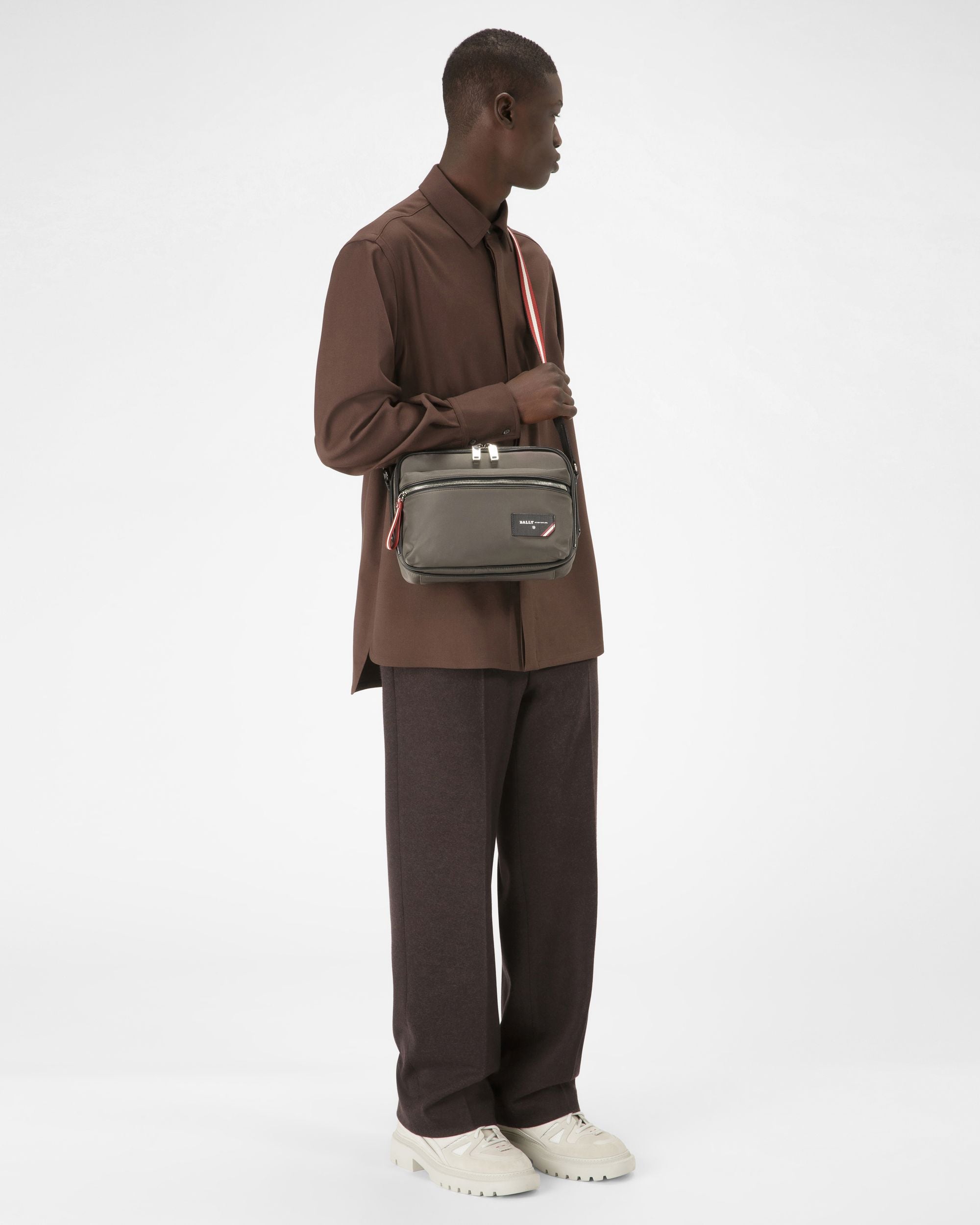 Fiji Dokumententasche Aus Recyceltem Nylon - Herren - Bally - 06