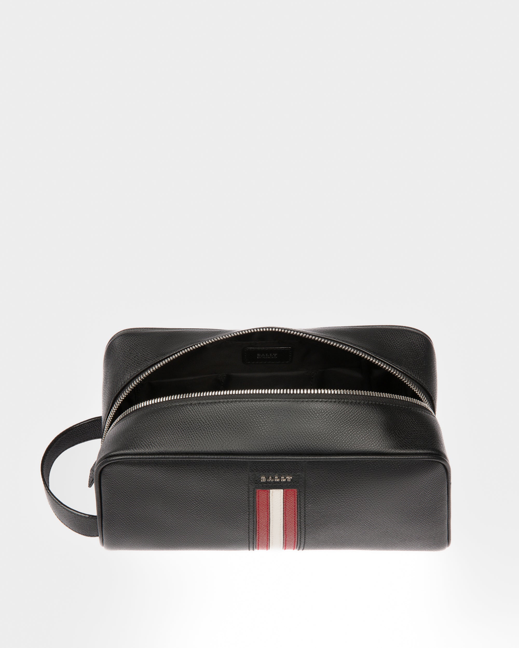 Takimo Kulturtasche Aus Schwarzem Leder - Herren - Bally - 03