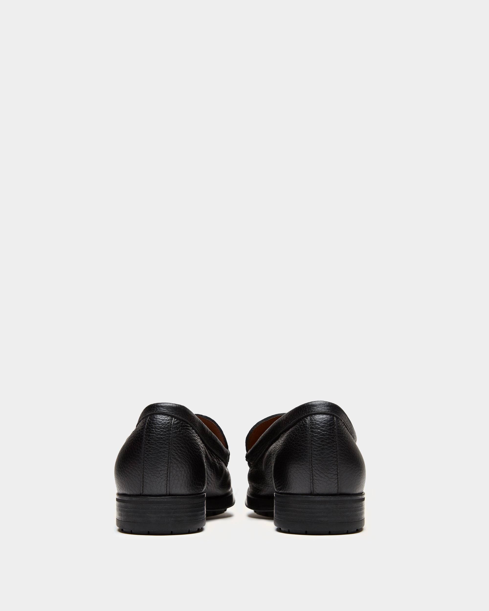 Men's Black Flat Shoes - Herren - Bally - 02