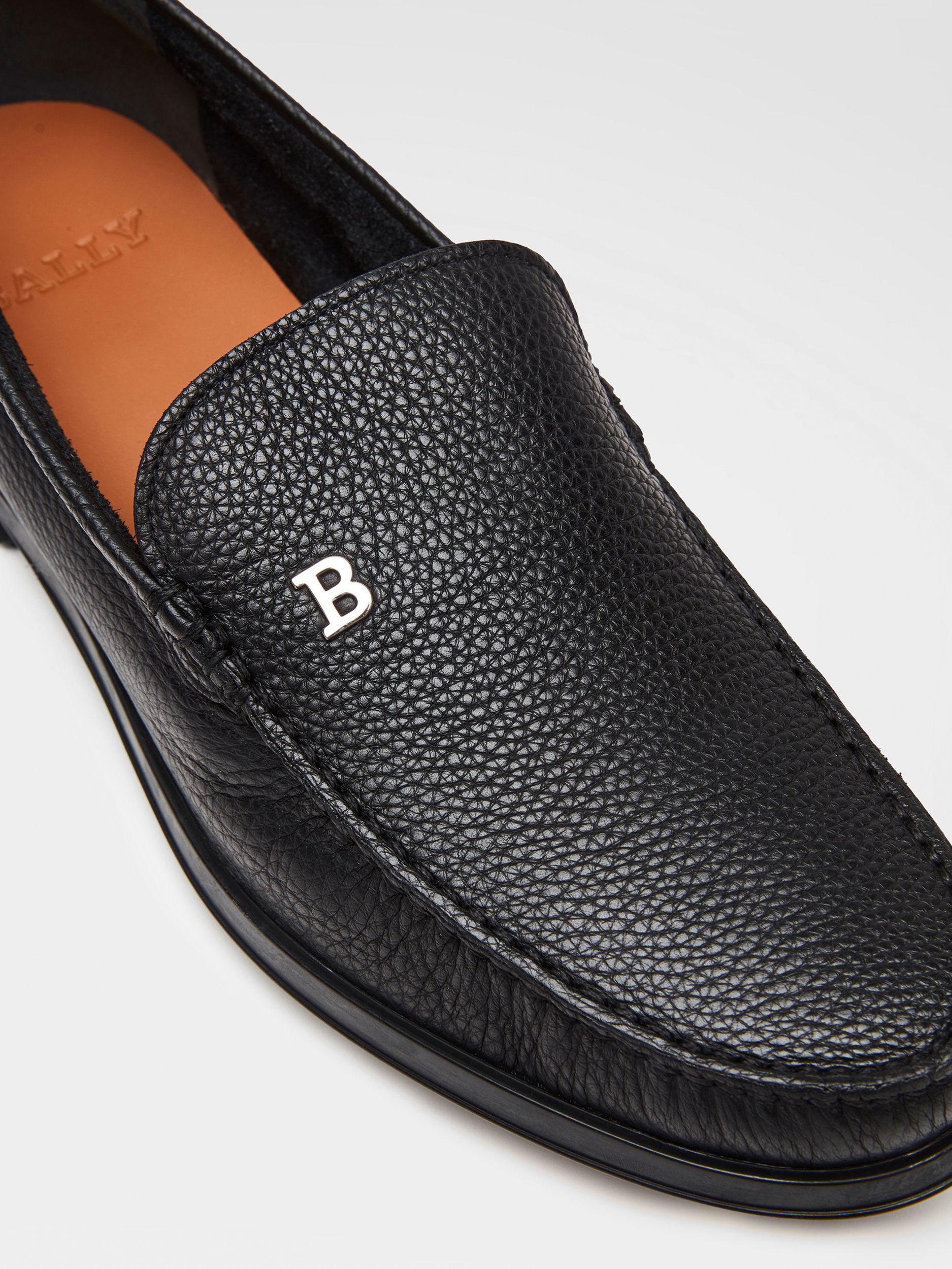 Men's Black Flat Shoes - Herren - Bally - 04