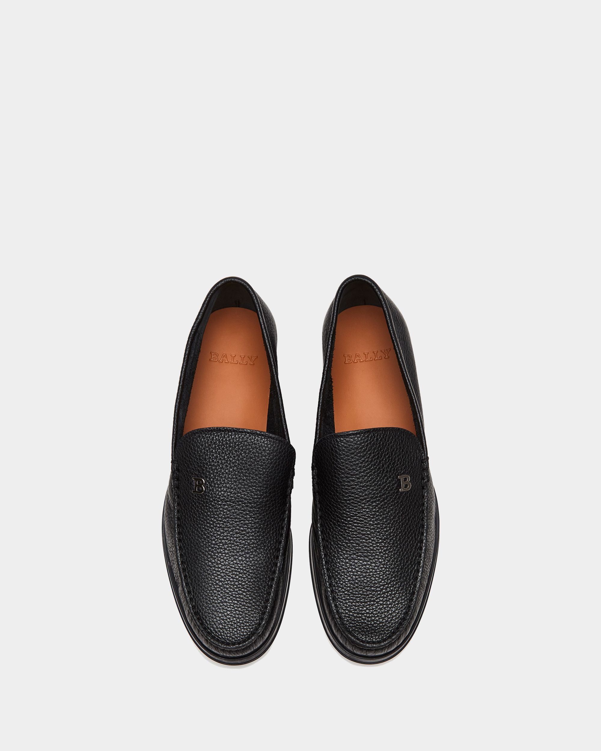 Men's Black Flat Shoes - Herren - Bally - 05