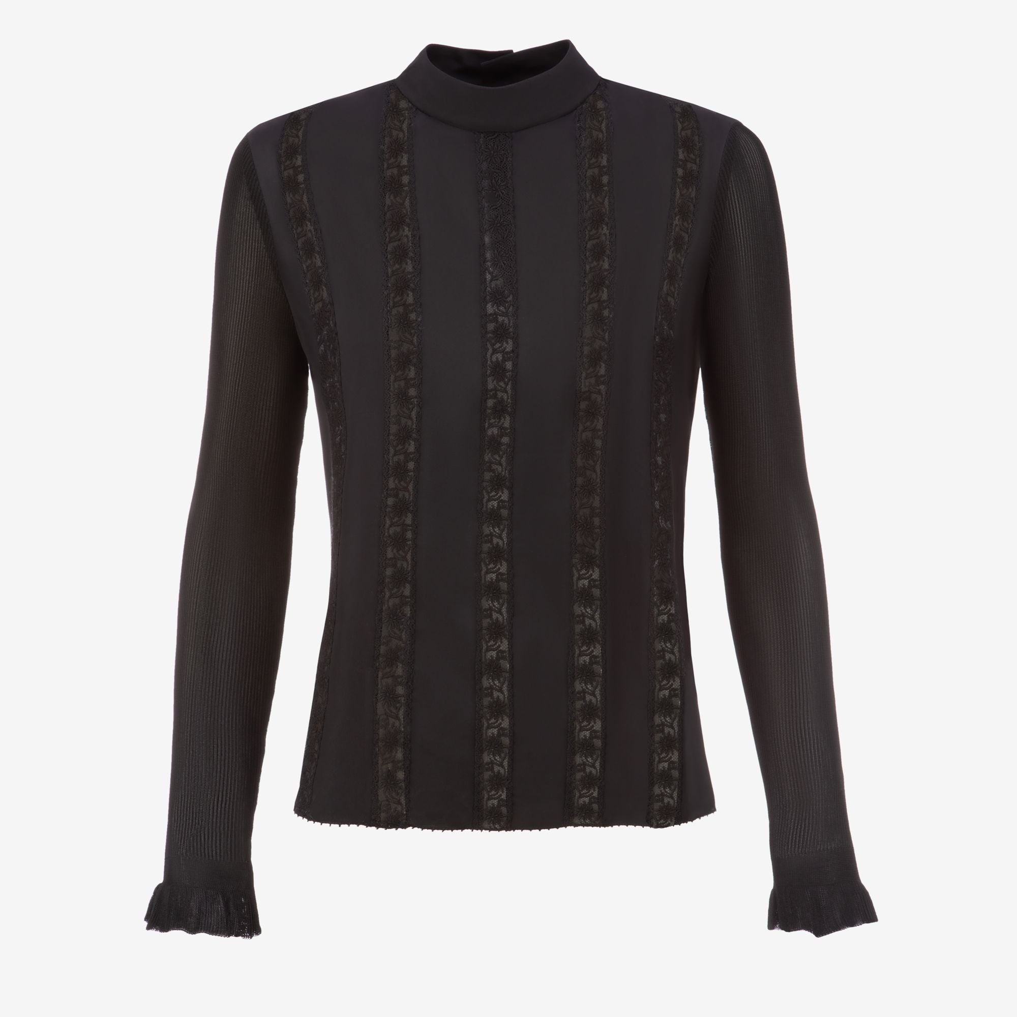 Shirts Top In Black Silk - Damen - Bally - 01